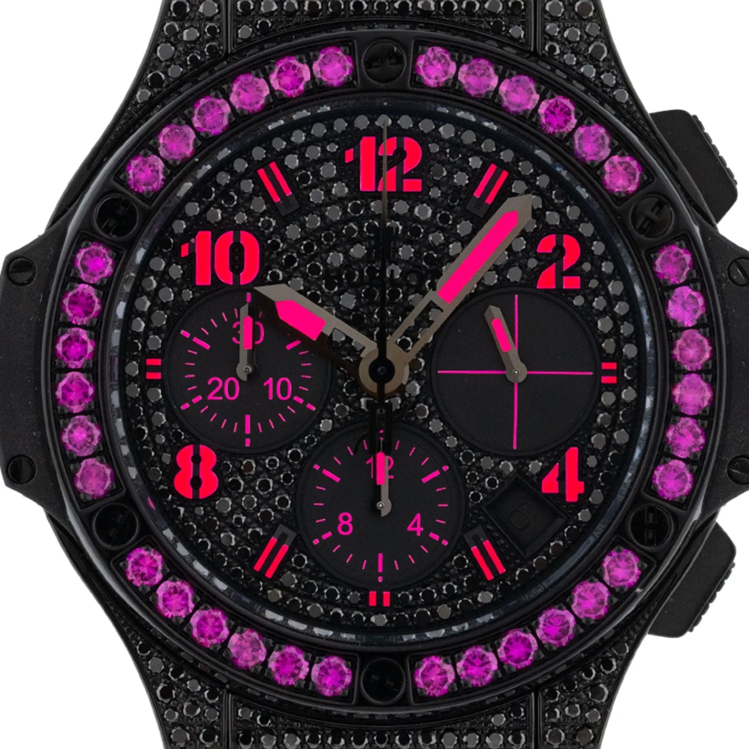 Big Bang 41mm Black Fluo Pink Limited Edition - 341.SV.9090.PR.0933-Hublot Hot