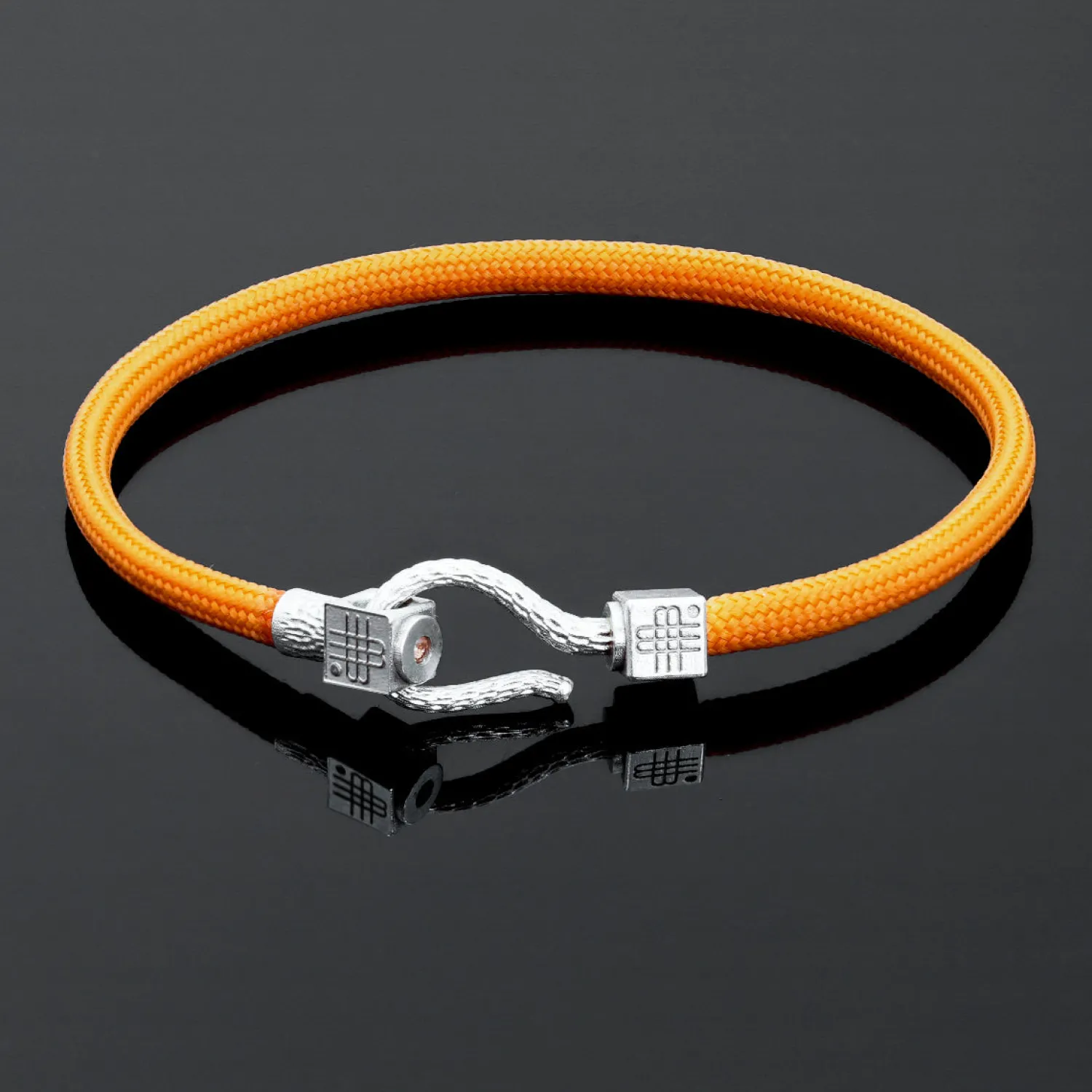 Bracelet ORANGE SEA - 925 sterling silver with an orange topaz-Gebauer & Gebauer Flash Sale