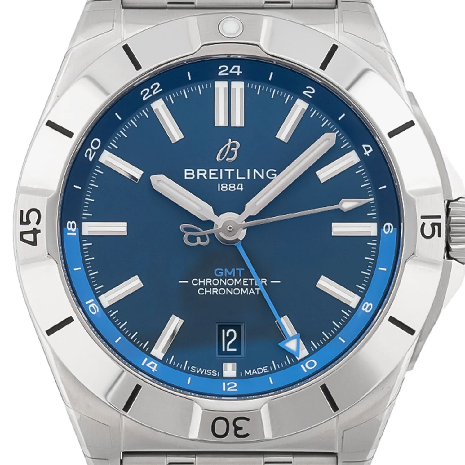 Chronomat GMT 40mm Blue Dial Sylt Edition 288pc Limited 2024 - A323986A1C1A1-Breitling Clearance