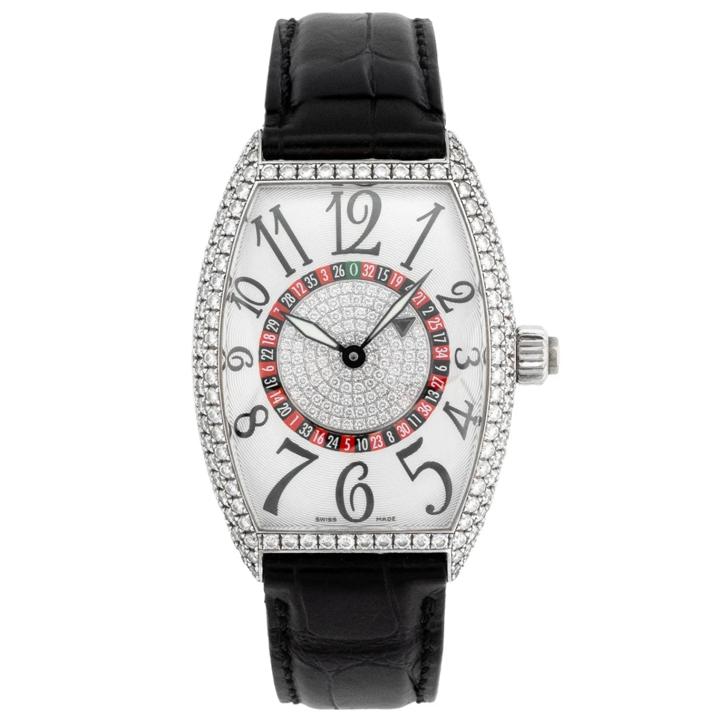 Cintrée Curvex Vegas Diamond Bezel - 5850VEGASD-Franck Muller Fashion