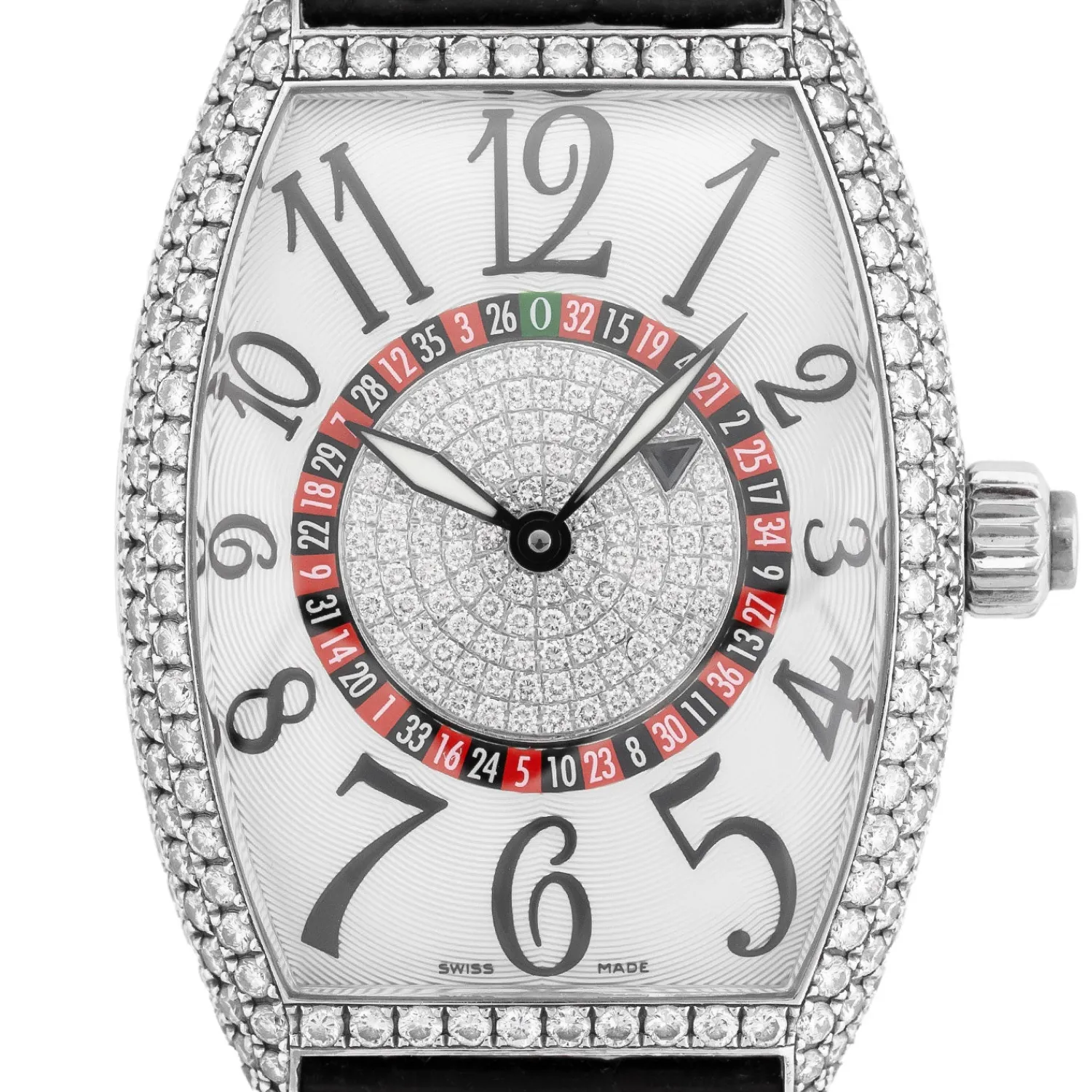 Cintrée Curvex Vegas Diamond Bezel - 5850VEGASD-Franck Muller Fashion