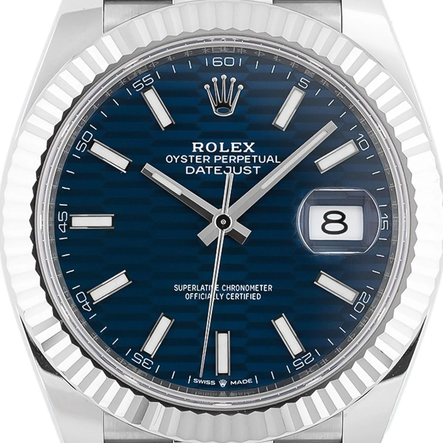 Datejust 41mm Blue Motif Dial 2023 Jubilee - 126334-Rolex New