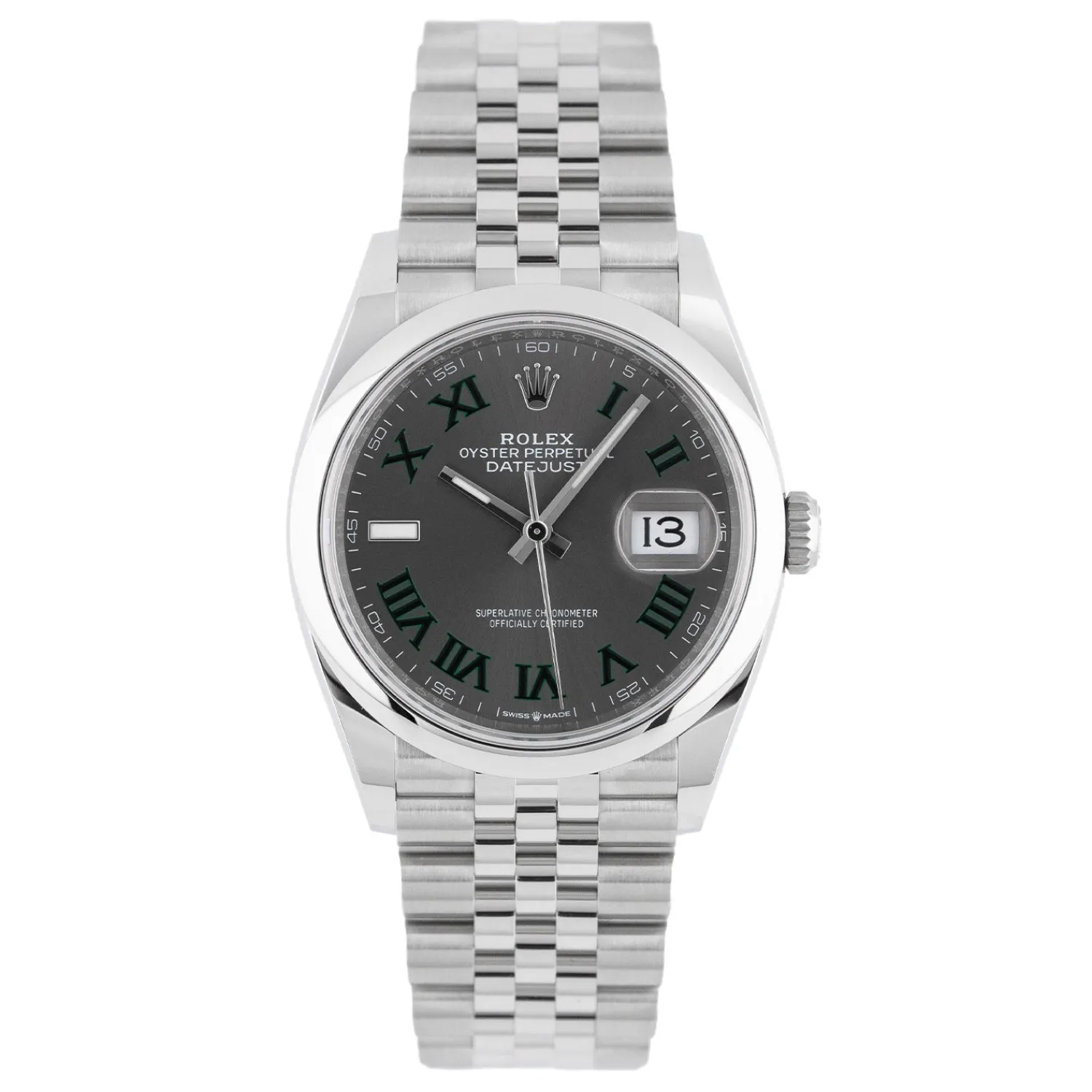 Datejust 36mm Wimbledon Dial 2024 Jubilee - 126200-Rolex Shop