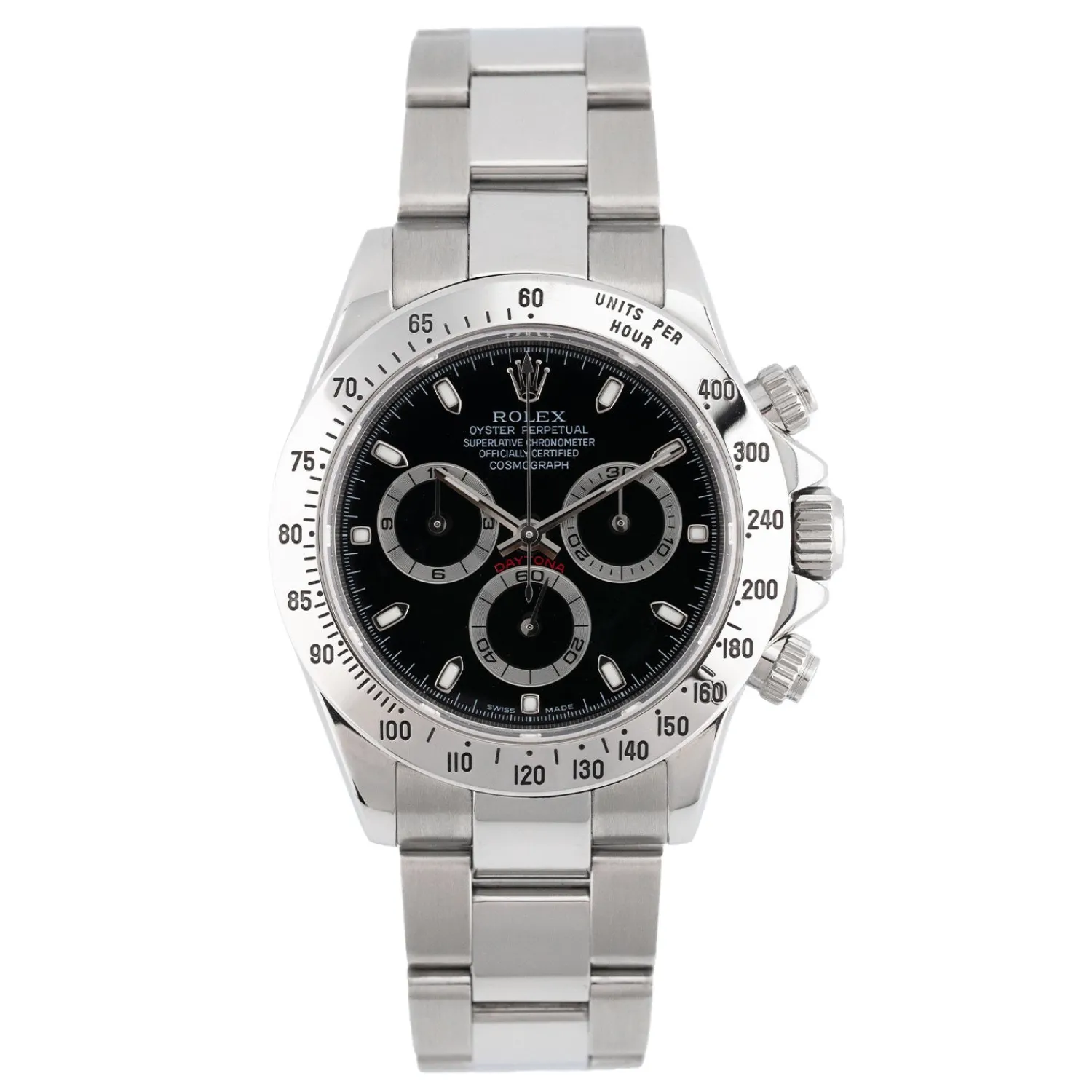 Daytona Cosmograph Black Dial 2004 - 116520-Rolex Store