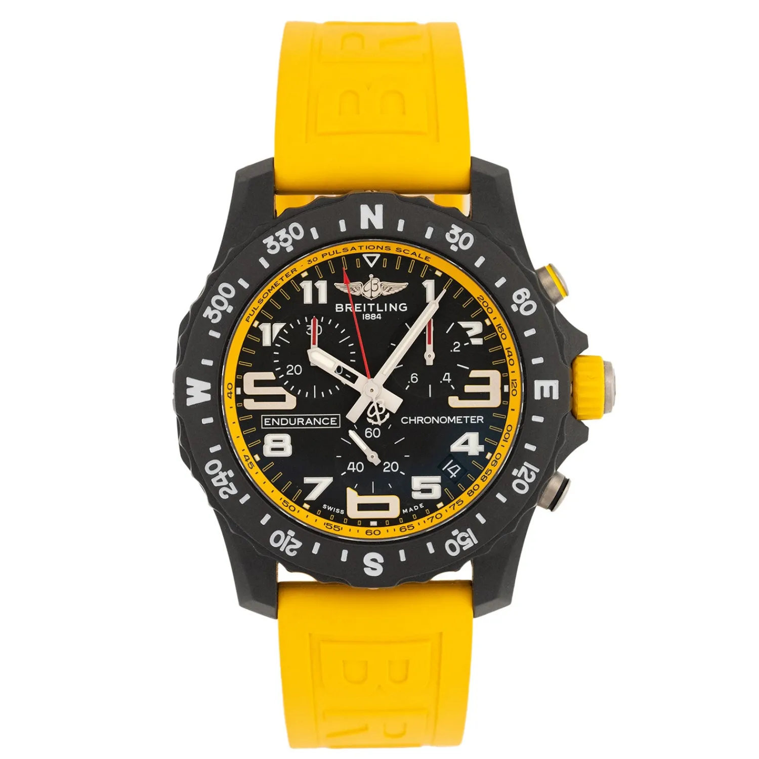 Endurance Pro 44mm Yellow - X82310-Breitling Fashion