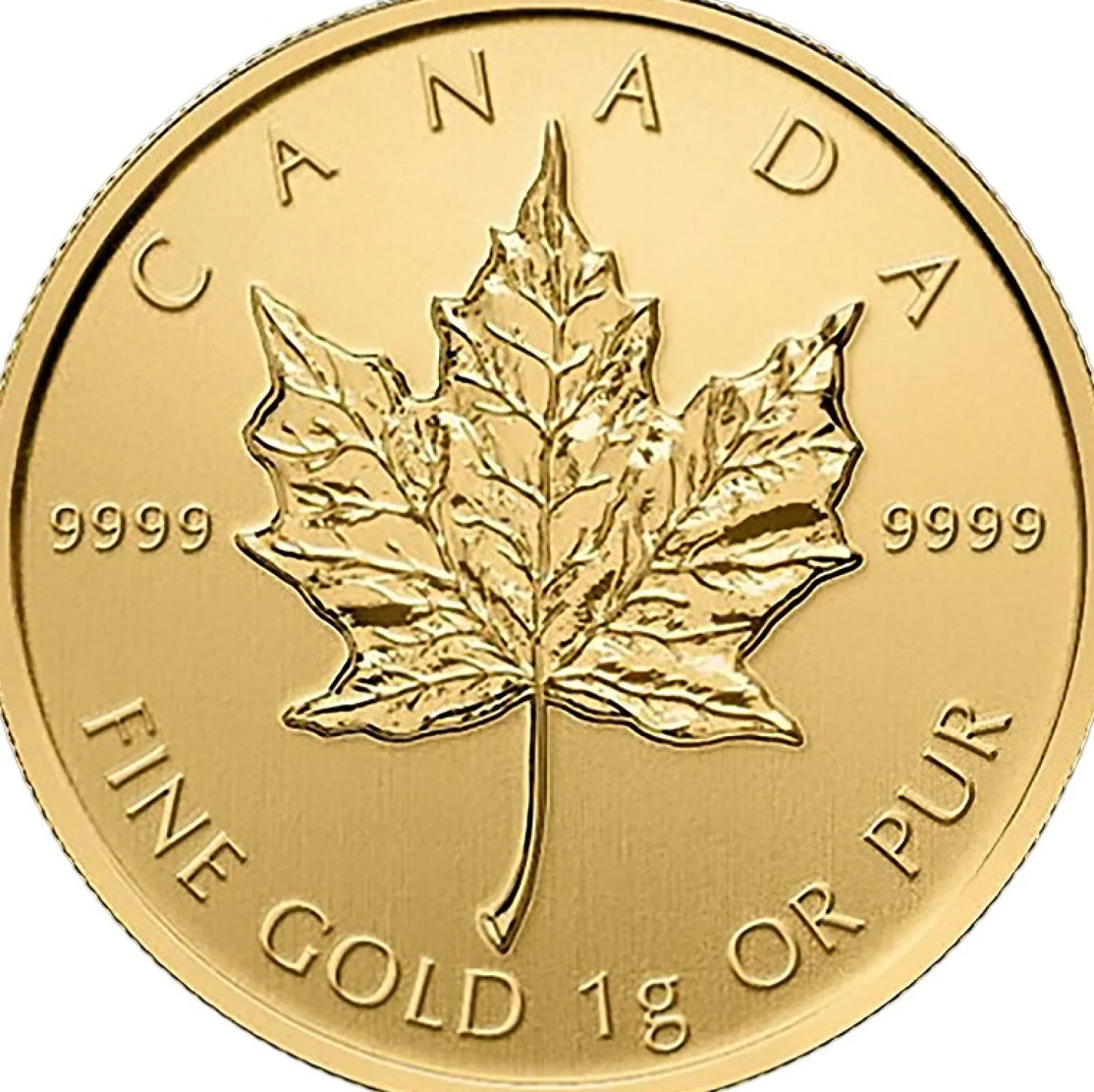 Gold Maplegram™ (25 x 1g Münzen)-Royal Canadian Mint New