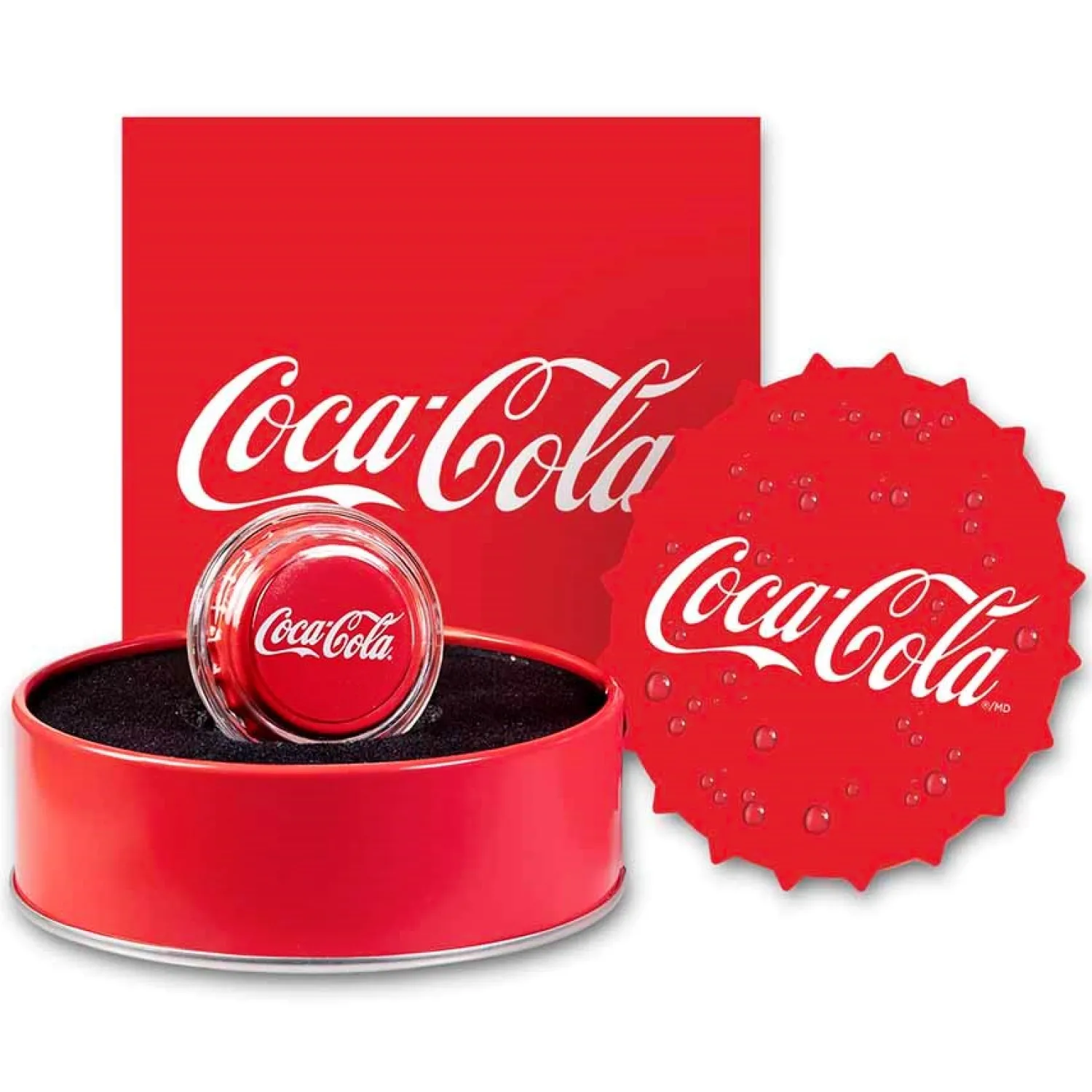 6 gr. Silver Bottle Cap - Coca-Cola®-Diverse Best