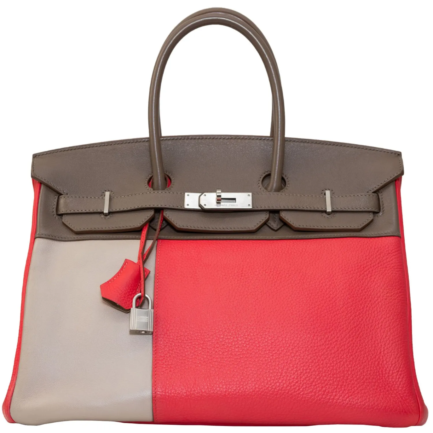 Hermés Limited Edition 35cm Tri-Color-Hermès Discount