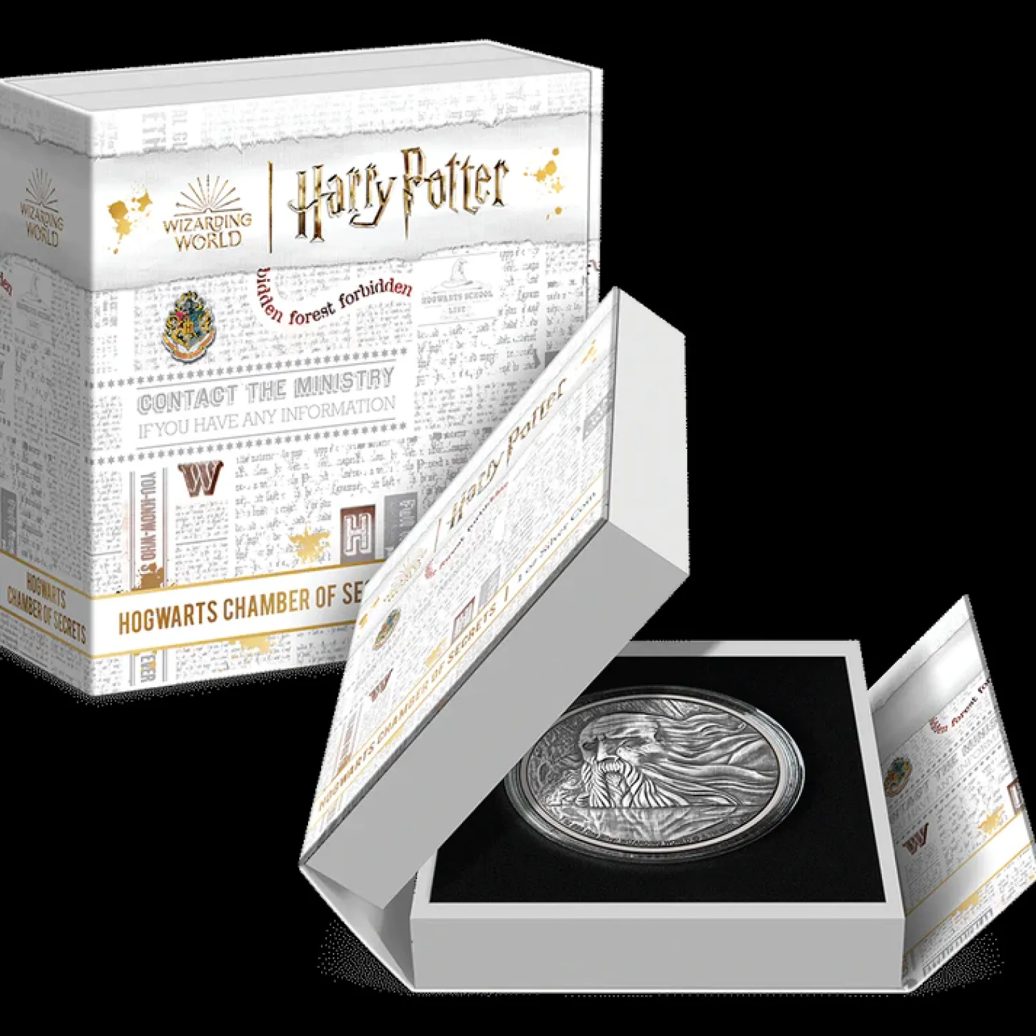 HOGWARTS™ - Chamber of Secrets 1oz Silver Coin-New Zealand Mint Fashion