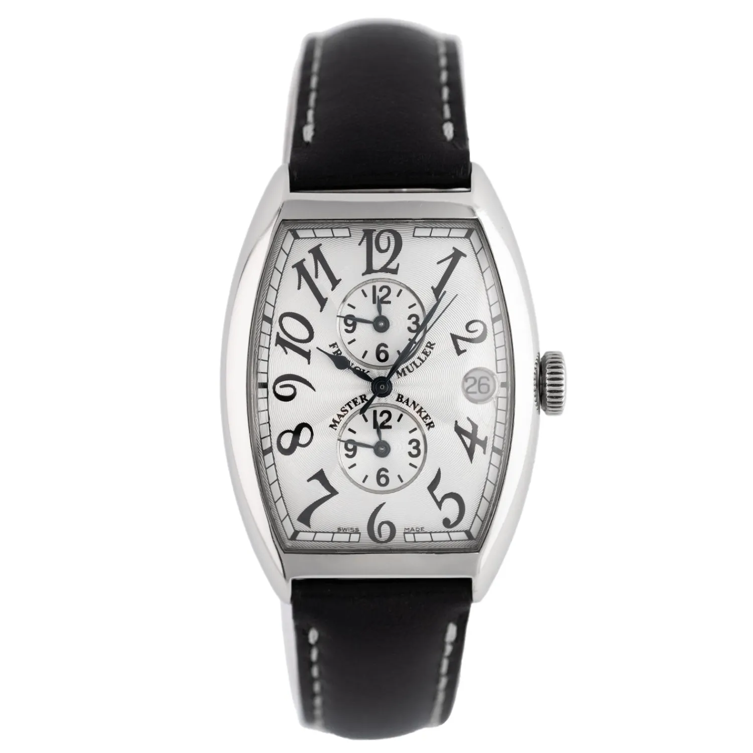 Master Banker Triple Time Zone Black Dial - 6850MB-Franck Muller Shop