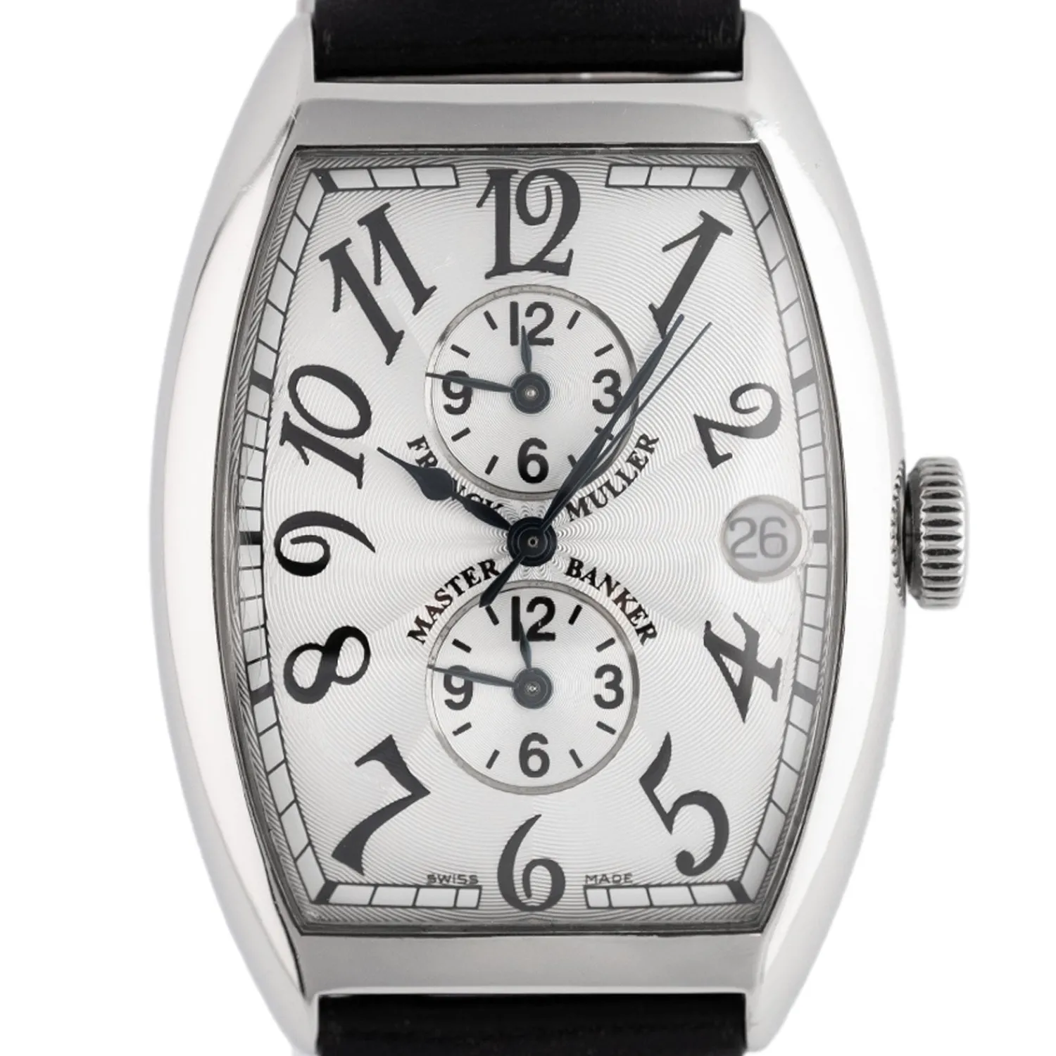 Master Banker Triple Time Zone Black Dial - 6850MB-Franck Muller Shop