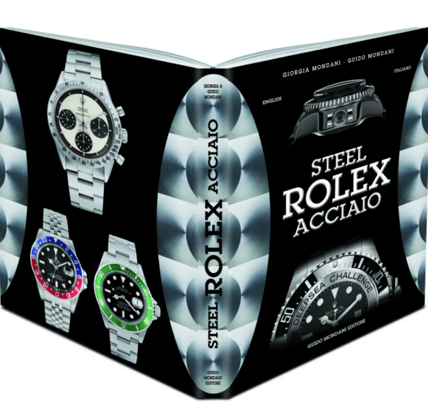 Mondani Book Steel Acciaio-Rolex Flash Sale