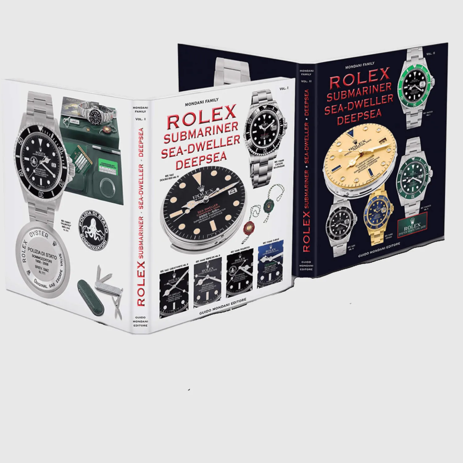 Mondani Submariner Sea-Dweller DeepSea Book-Rolex Store