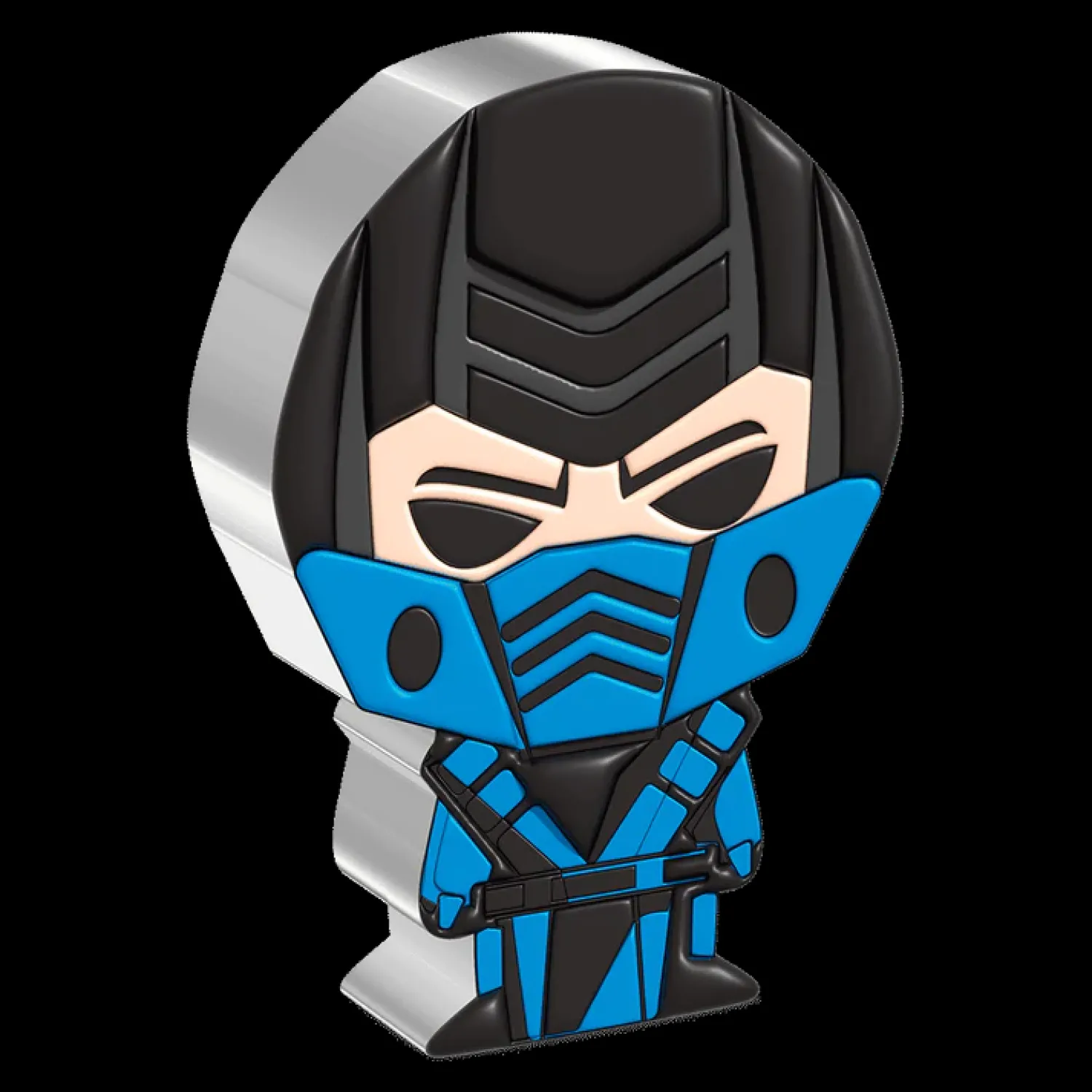 Mortal Kombat - Sub-Zero 1oz Silver Chibi® Coin-New Zealand Mint Online