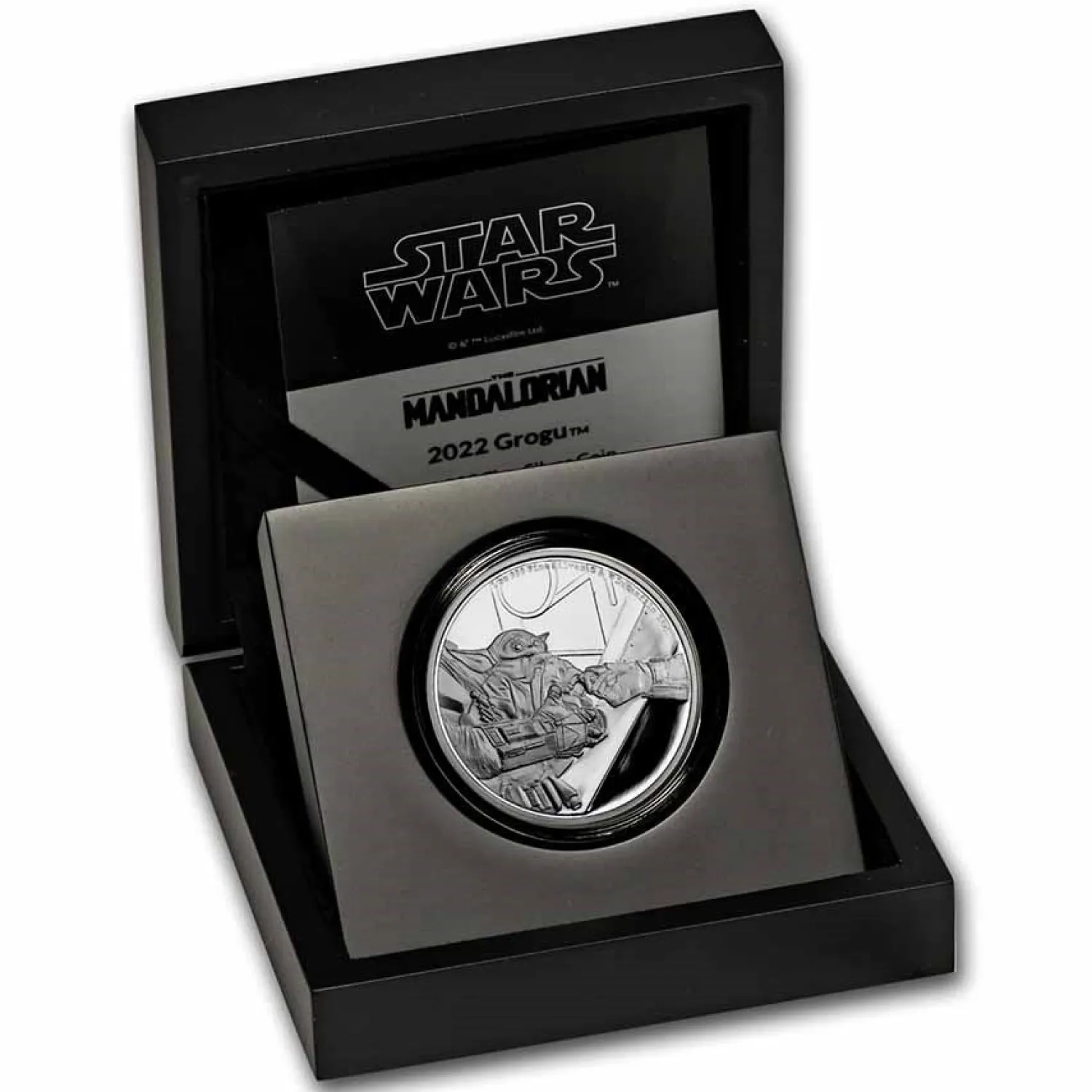 2022 Niue 1 oz Ag $2 Star Wars Classic Grogu (w/Box & COA)-Diverse Flash Sale