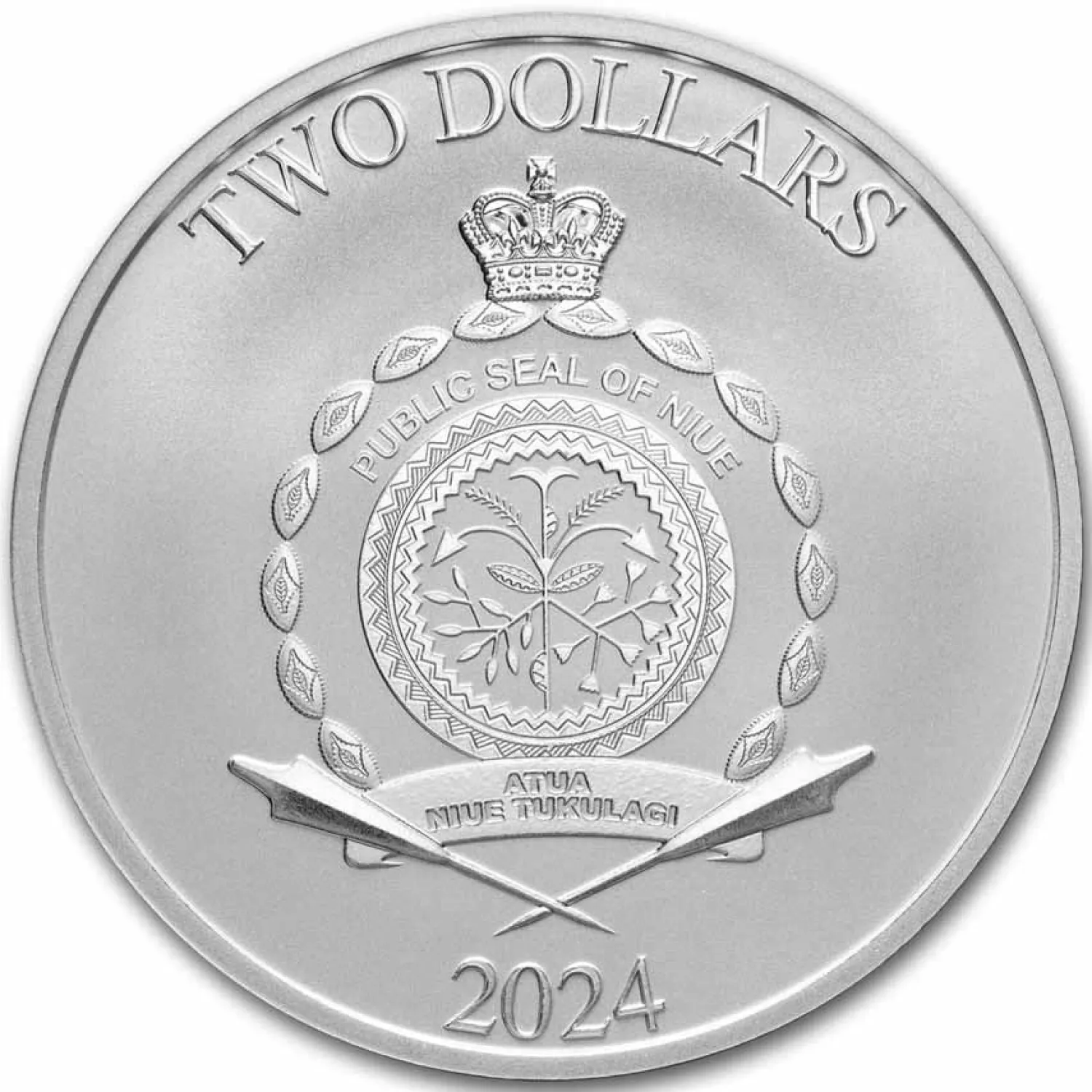 2024 Niue 1 oz Silver $2 Star Wars: Grogu "Baby Yoda" BU Coin-Diverse Sale