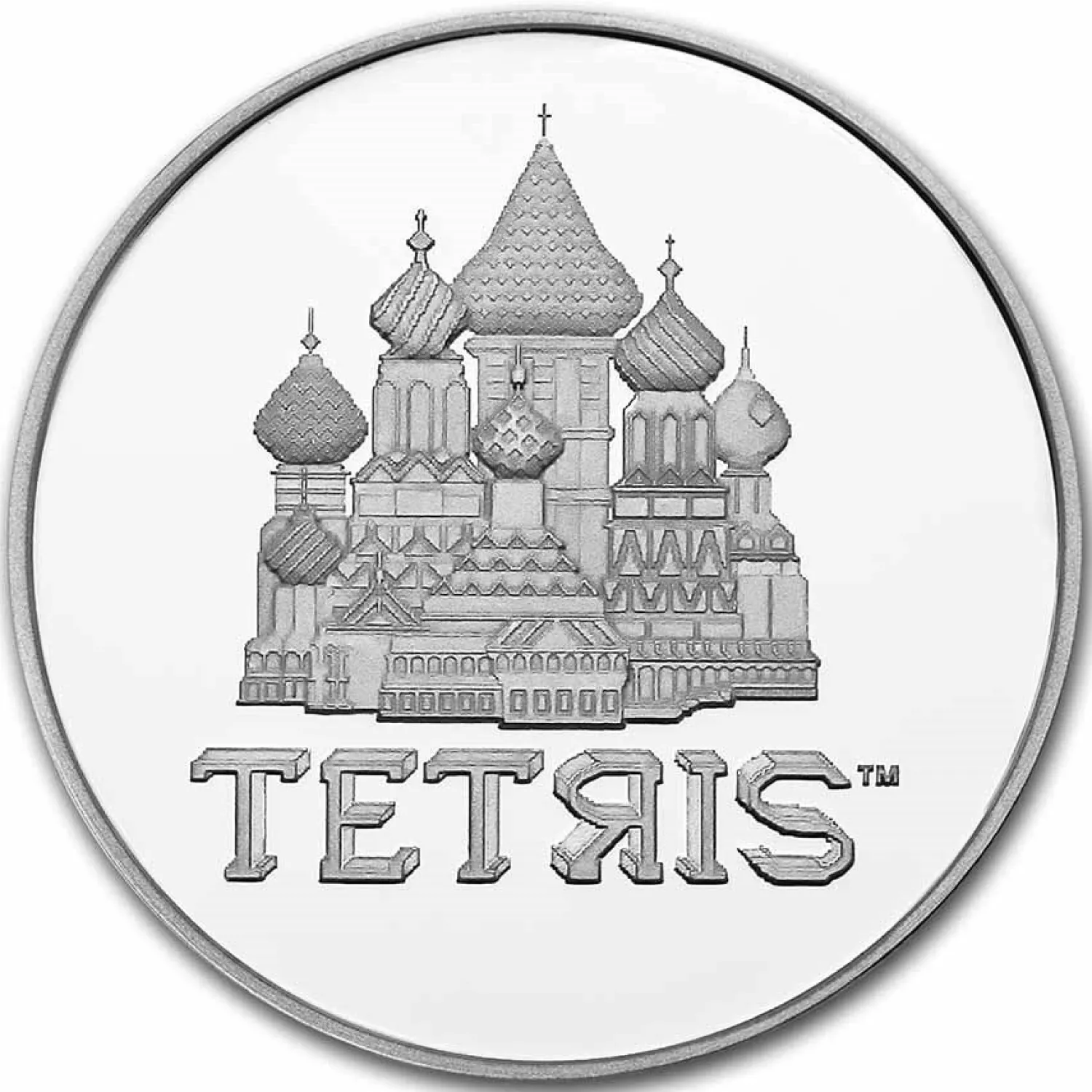 2021 Niue 1 oz Silver $2 Tetris™ St. Basil's Cathedral BU-Diverse Hot