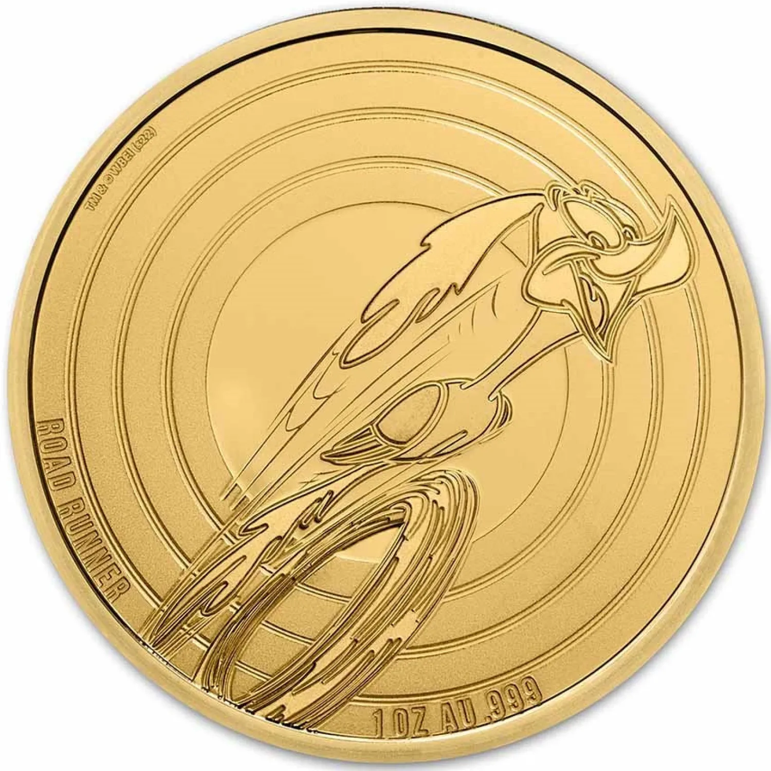 1 oz Gold - Looney Tunes Road Runner - Samoa 2023 BU-Diverse Outlet