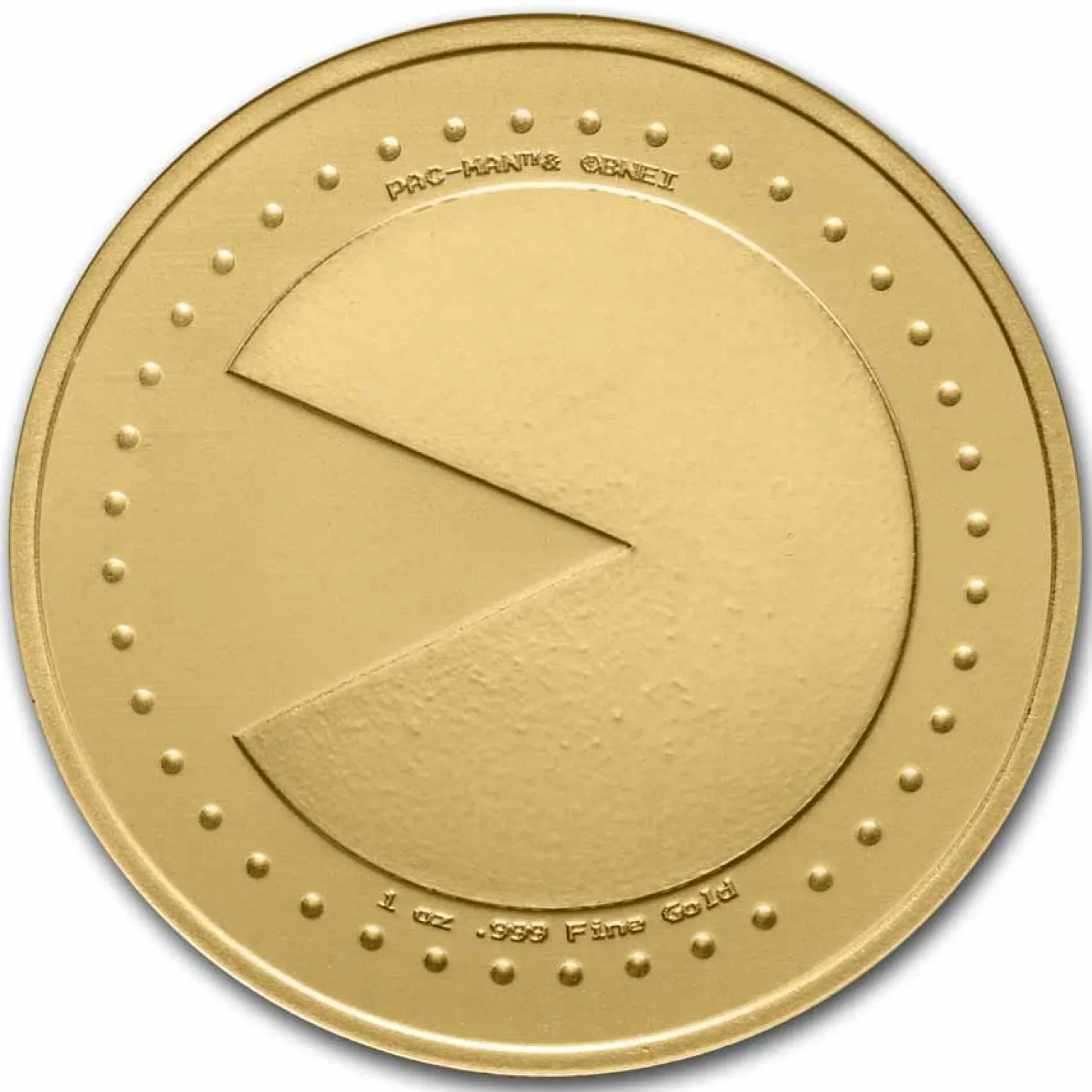 1 oz Gold - Slot Medal - PAC-MAN Game Token-Diverse Best