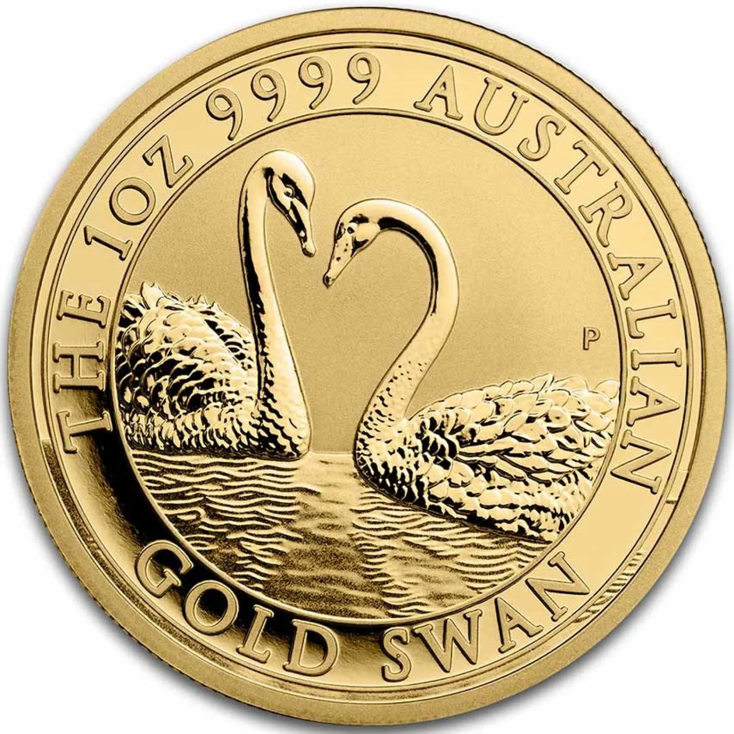 1 oz Gold - Swan Australia 2022 BU-Perth Mint Hot