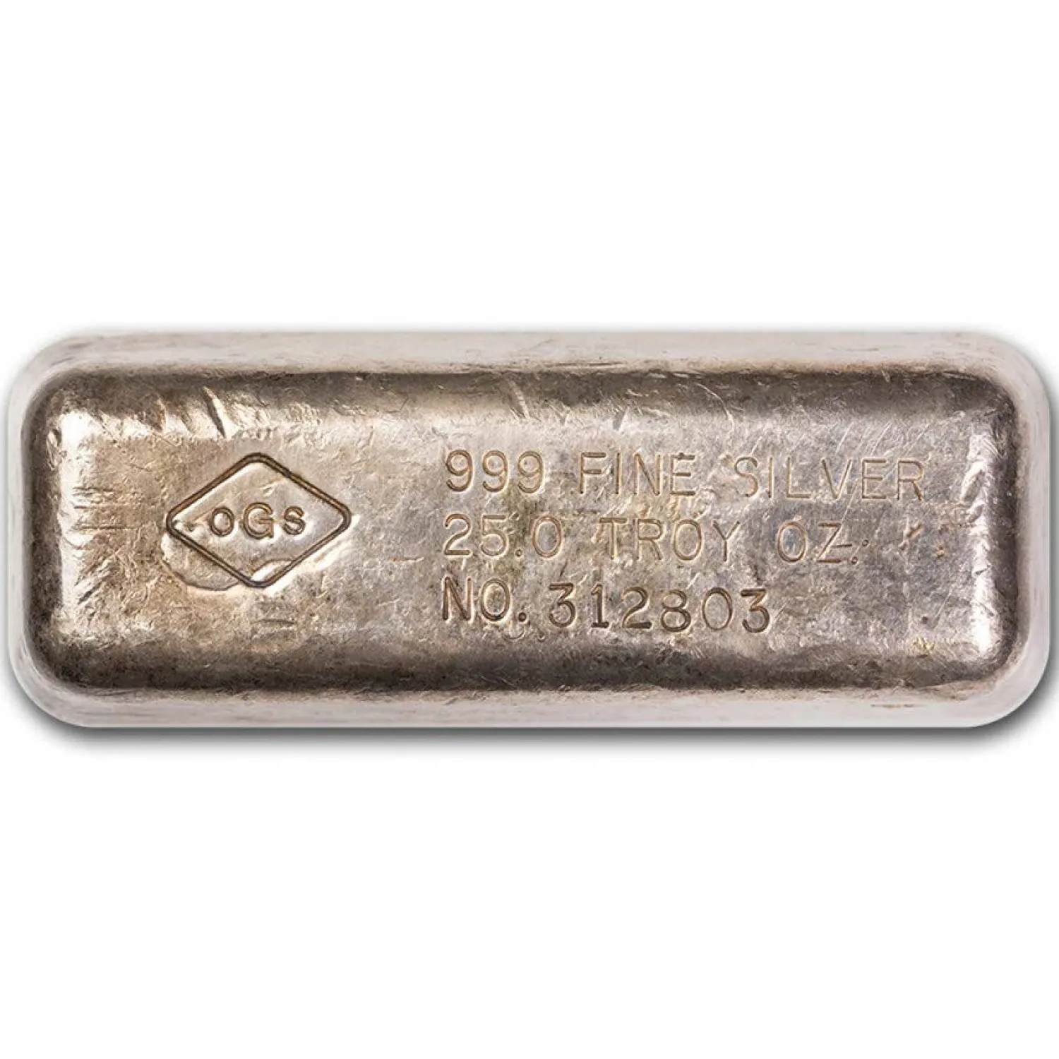 25 oz Silver Bar - Vintage OGS-Marc Gebauer Online