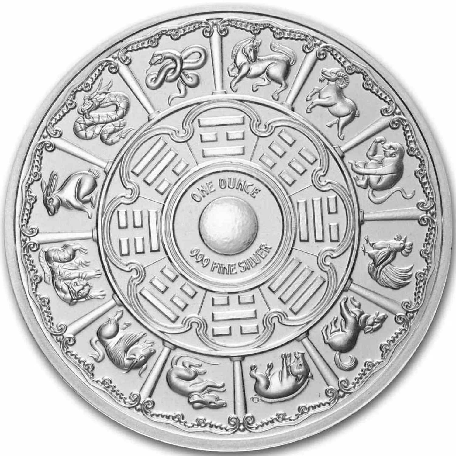 1 oz Silver Round - 2025 APMEX Year of the Snake (Series 2)-Diverse Fashion