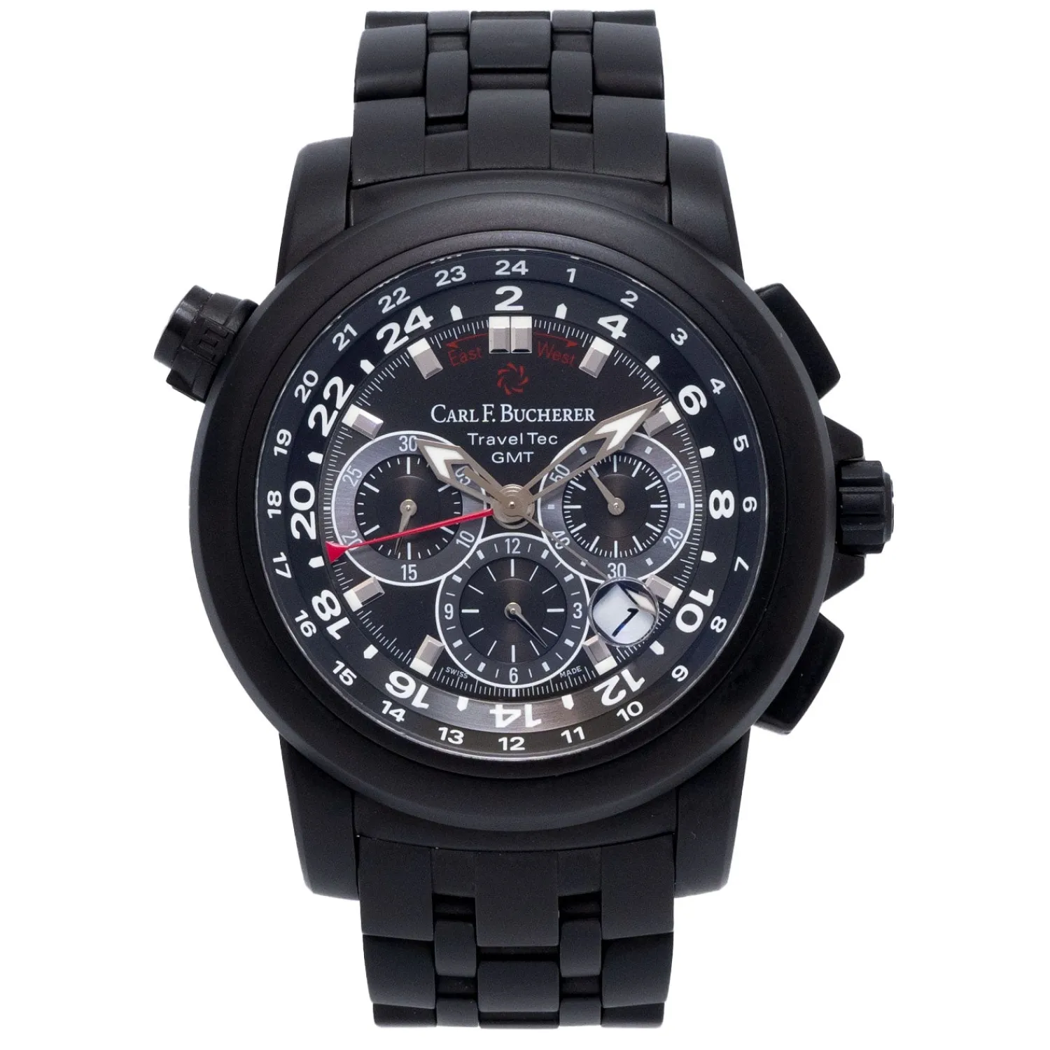 Patravi TravelTec Black - Calibre 1901.1-Carl F. Bucherer Fashion