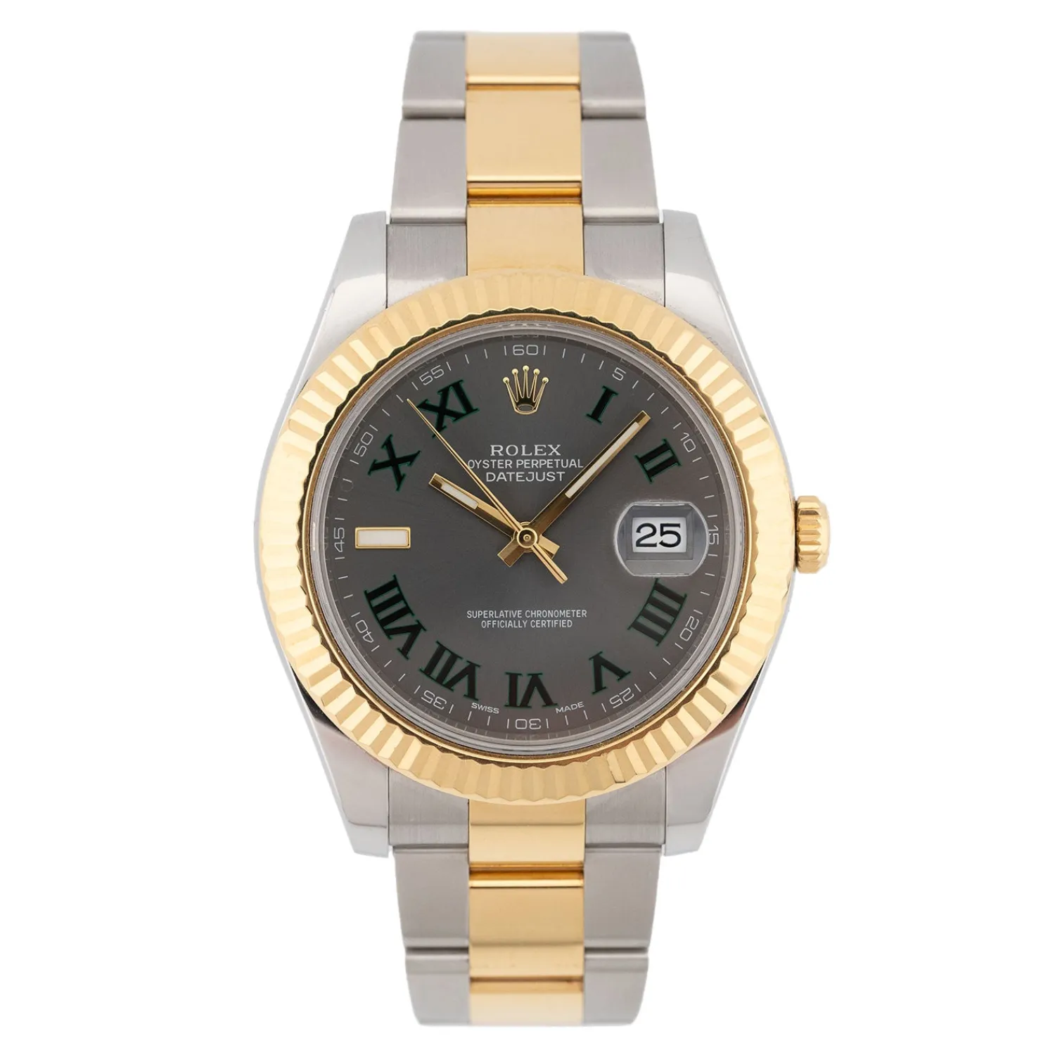 Datejust 41mm Wimbledon Dial 2015 - 116333-Rolex Best Sale