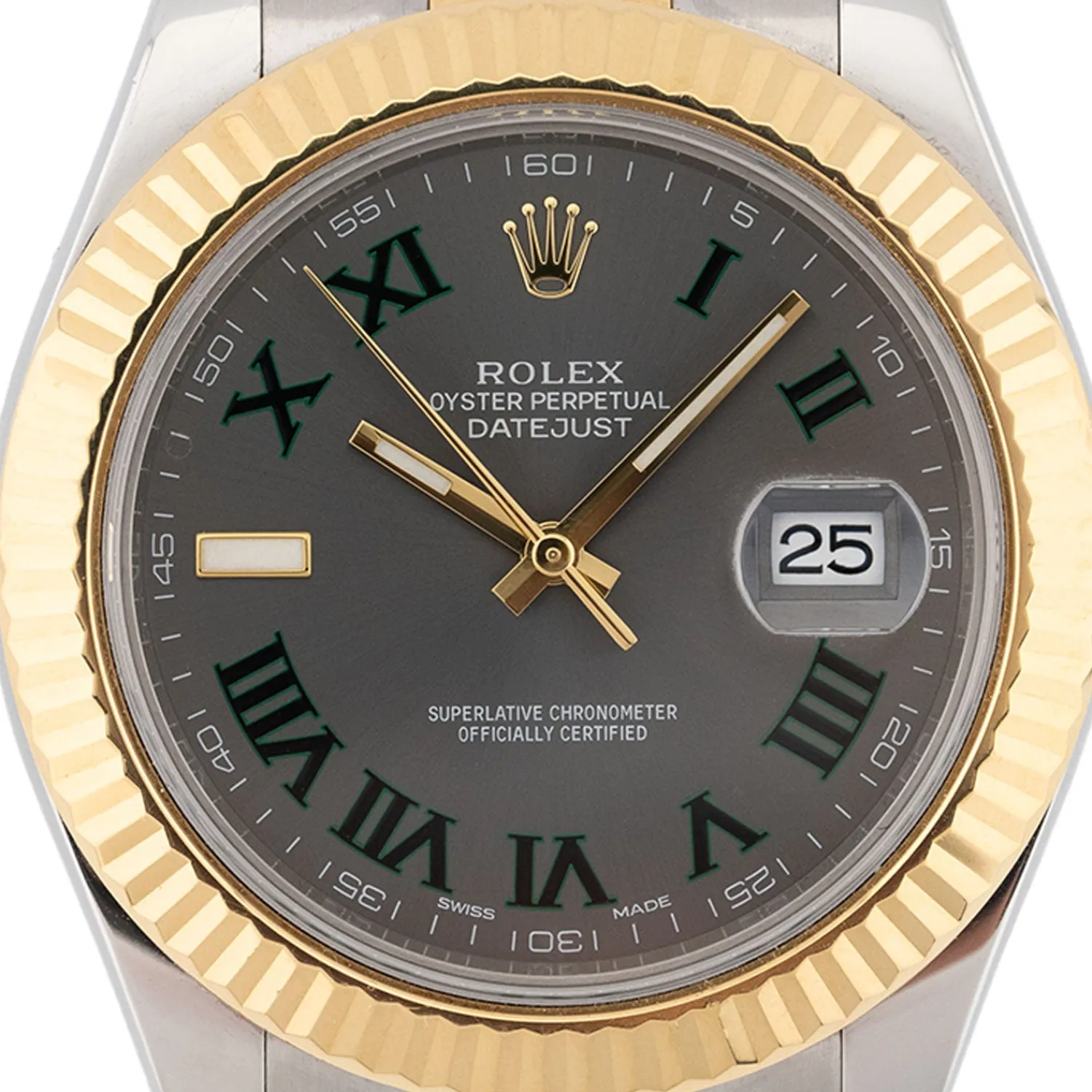 Datejust 41mm Wimbledon Dial 2015 - 116333-Rolex Best Sale