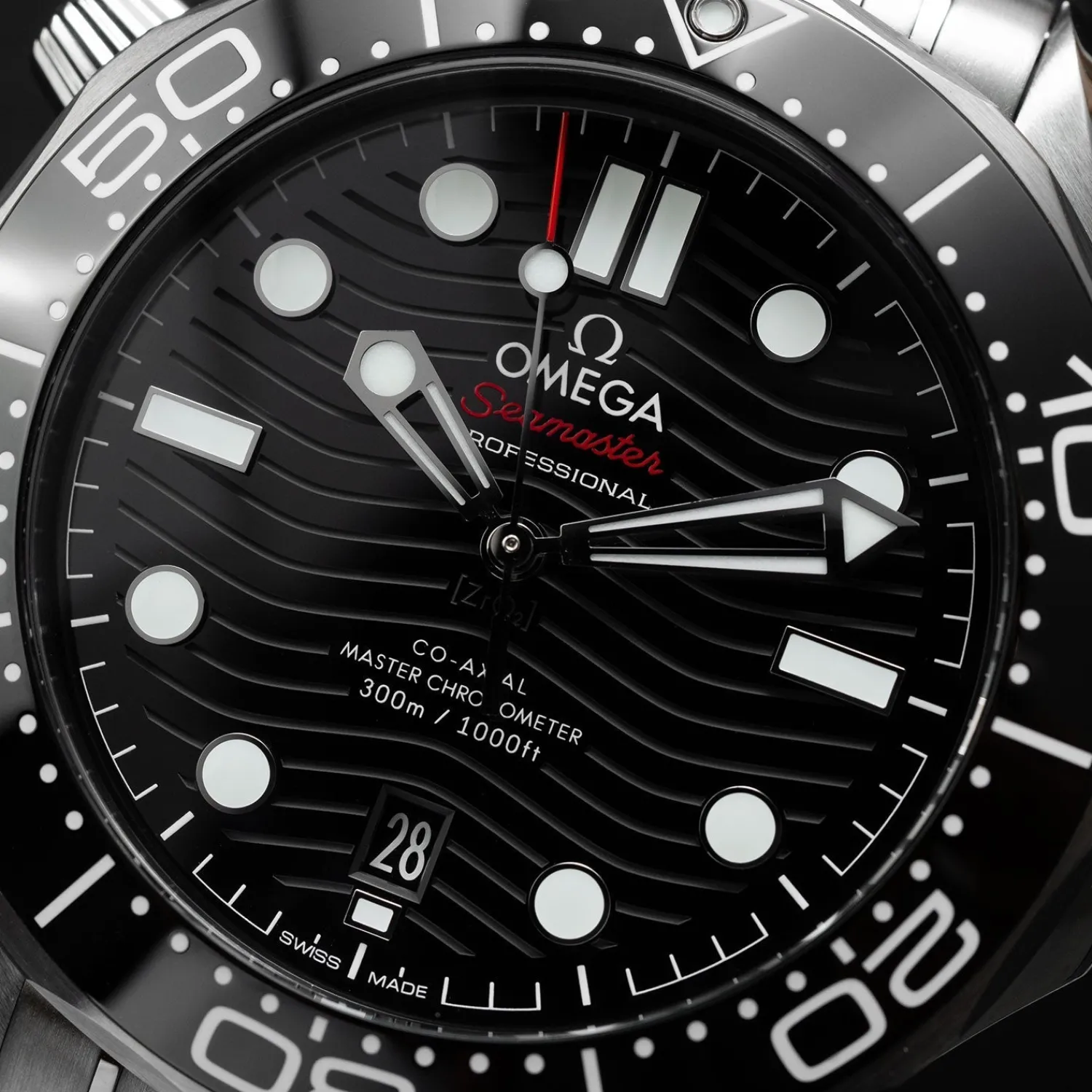 Seamaster Diver 300M Black Dial 2024 - 210.30.42.20.01.001-Omega New