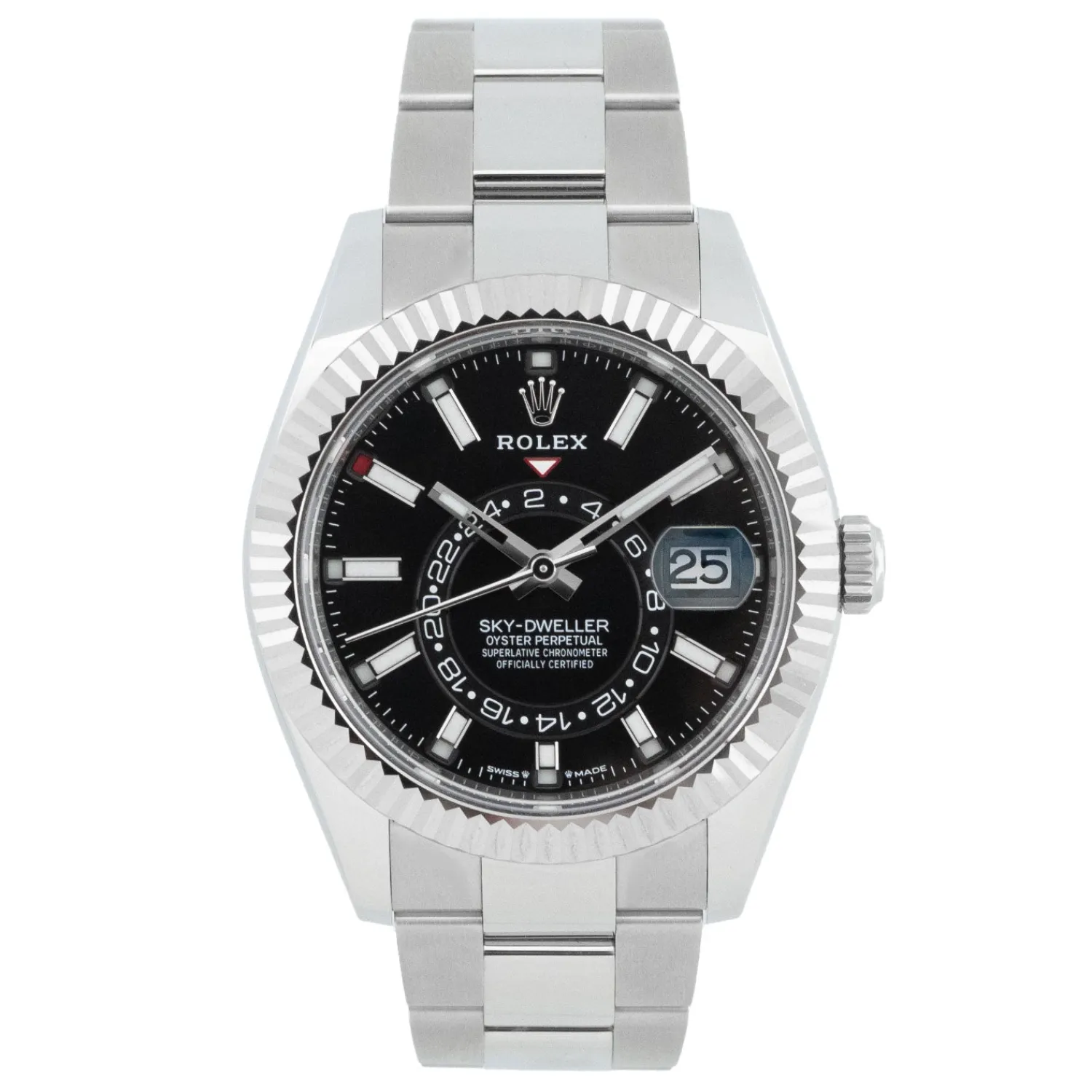 Sky-Dweller Black Dial 2024 Oyster - 336934-Rolex Best