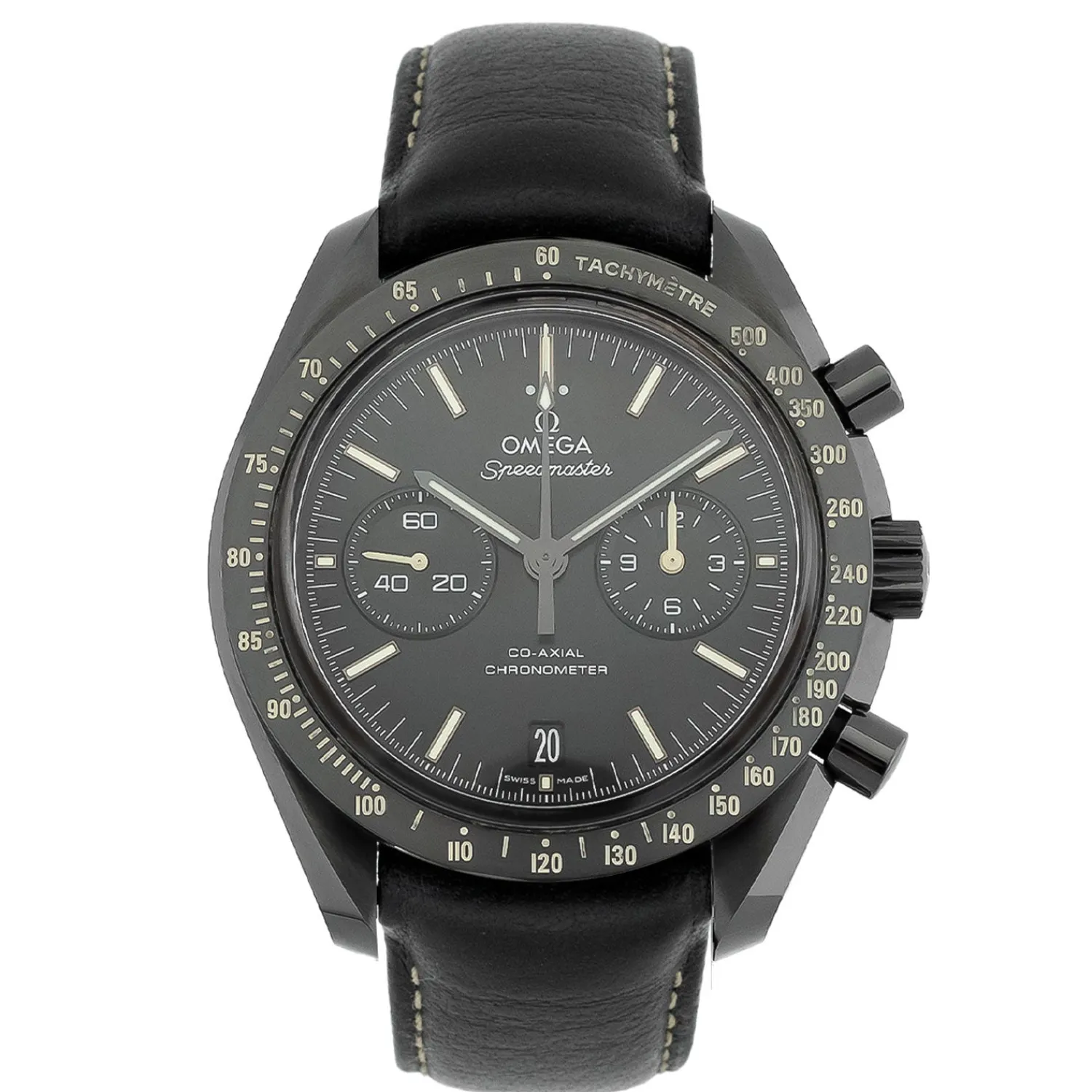 Speedmaster Moonwatch Dark Side of the Moon Pitch Black 2018 - 311.92.44.51.01.004-Omega Fashion