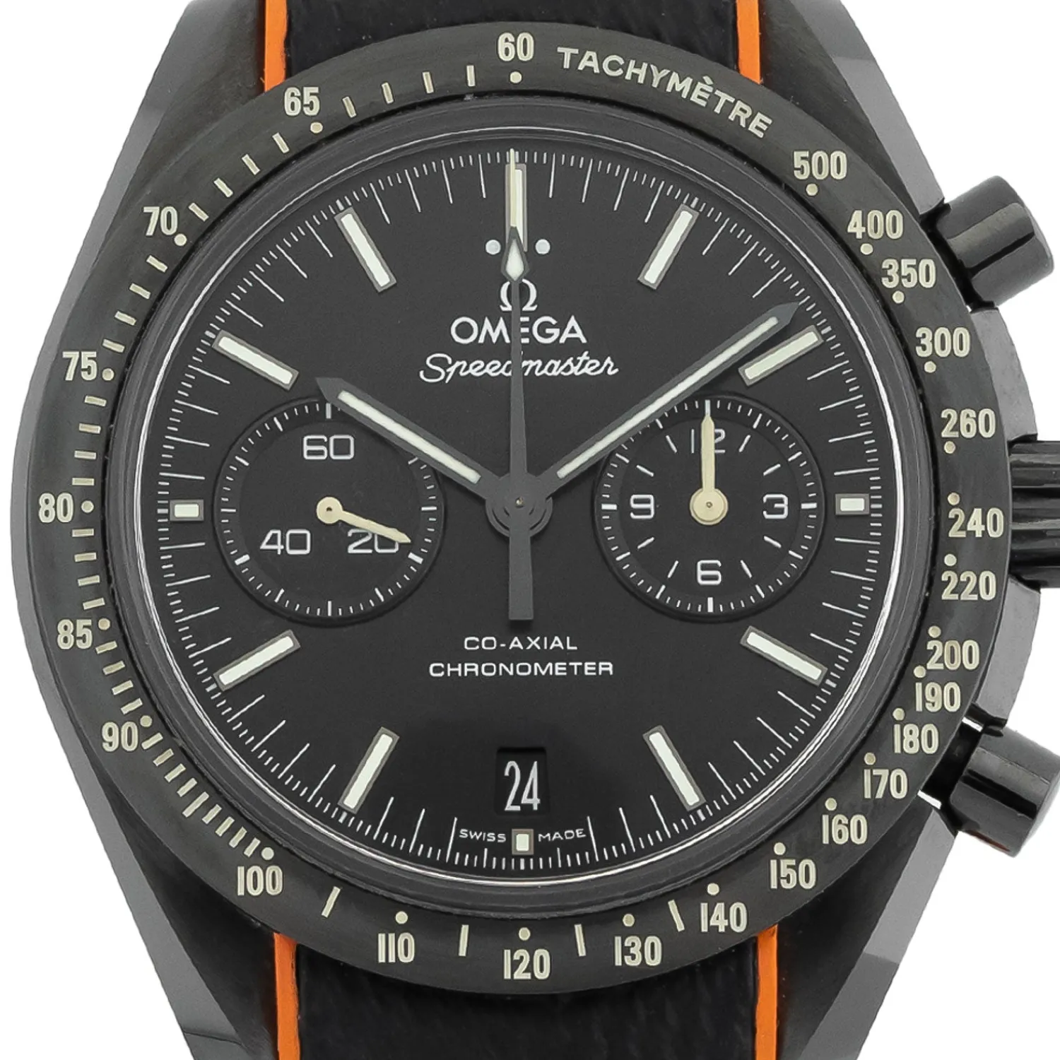 Speedmaster Moonwatch Dark Side of the Moon Pitch Black 2018 - 311.92.44.51.01.004-Omega Sale