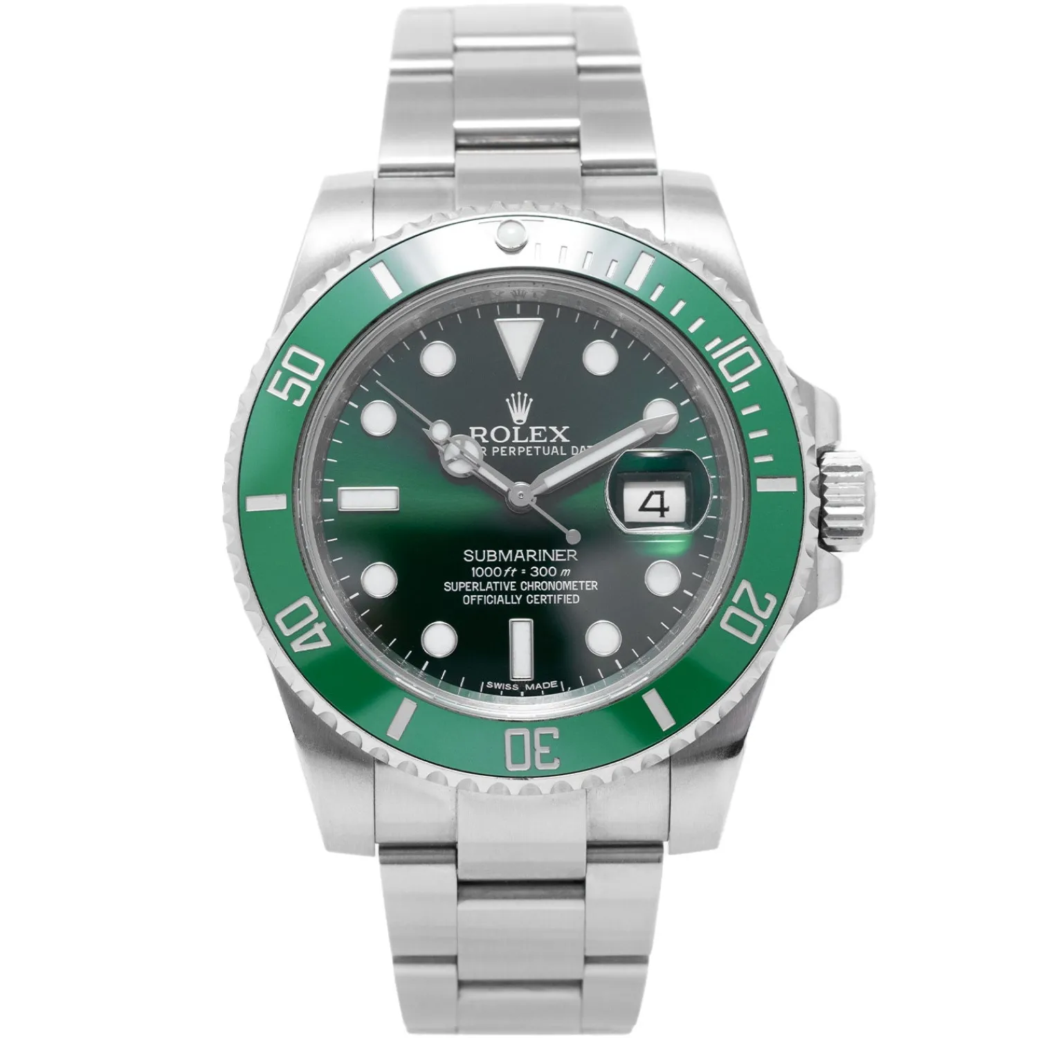 Submariner Date Hulk 2017 - 116610LV-Rolex Flash Sale