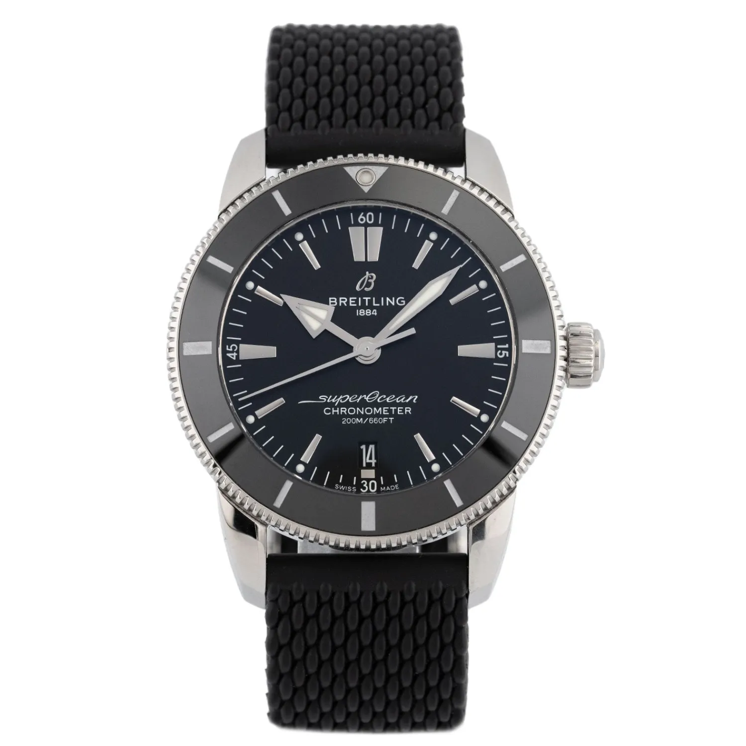 Superocean Heritage B20 44mm Blue Dial - AB2030-Breitling Fashion