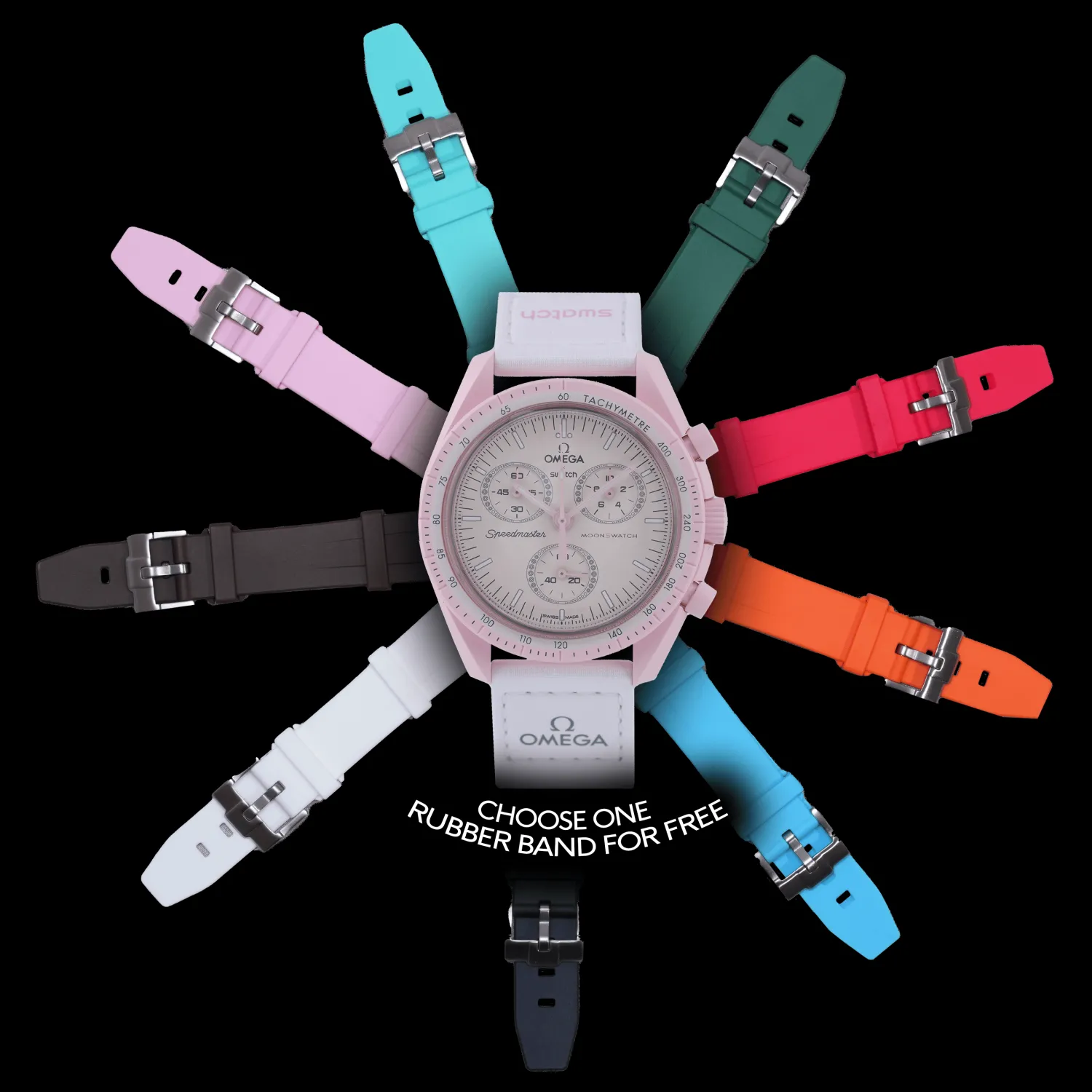 Swatch X Omega Moonswatch Venus-Swatch Omega New