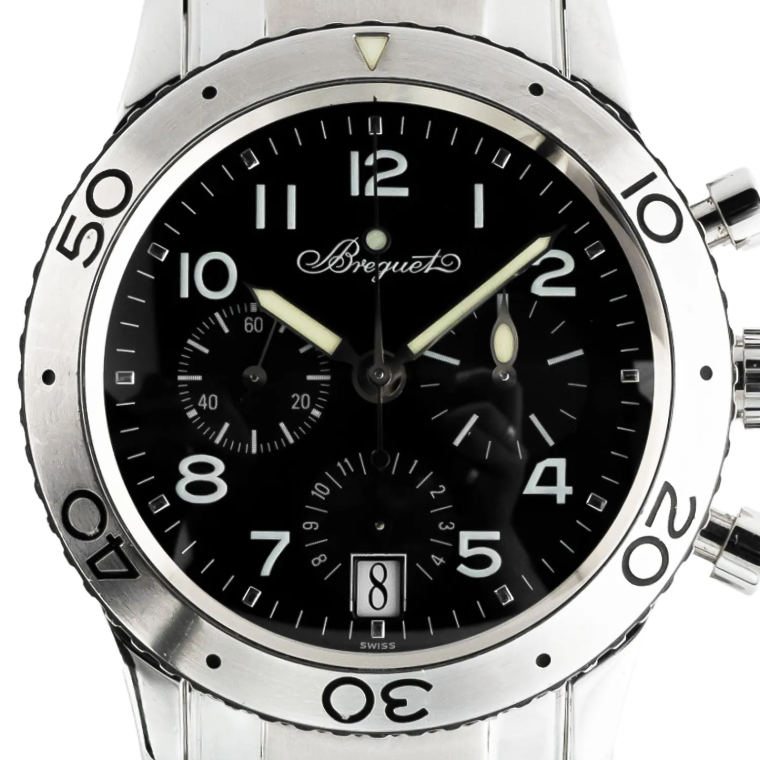 Type XX - XXI - XXII Black Dial - 3820-Breguet Outlet