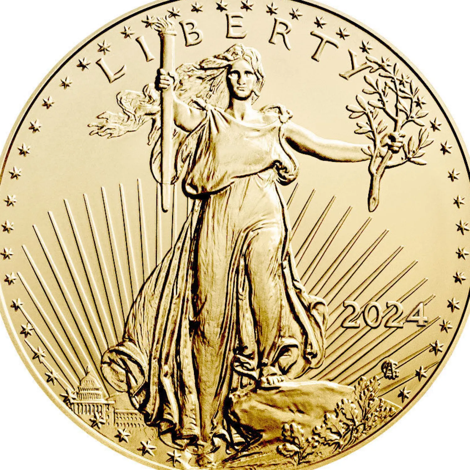 1 Unze Gold American Eagle 2024-US Mint Store