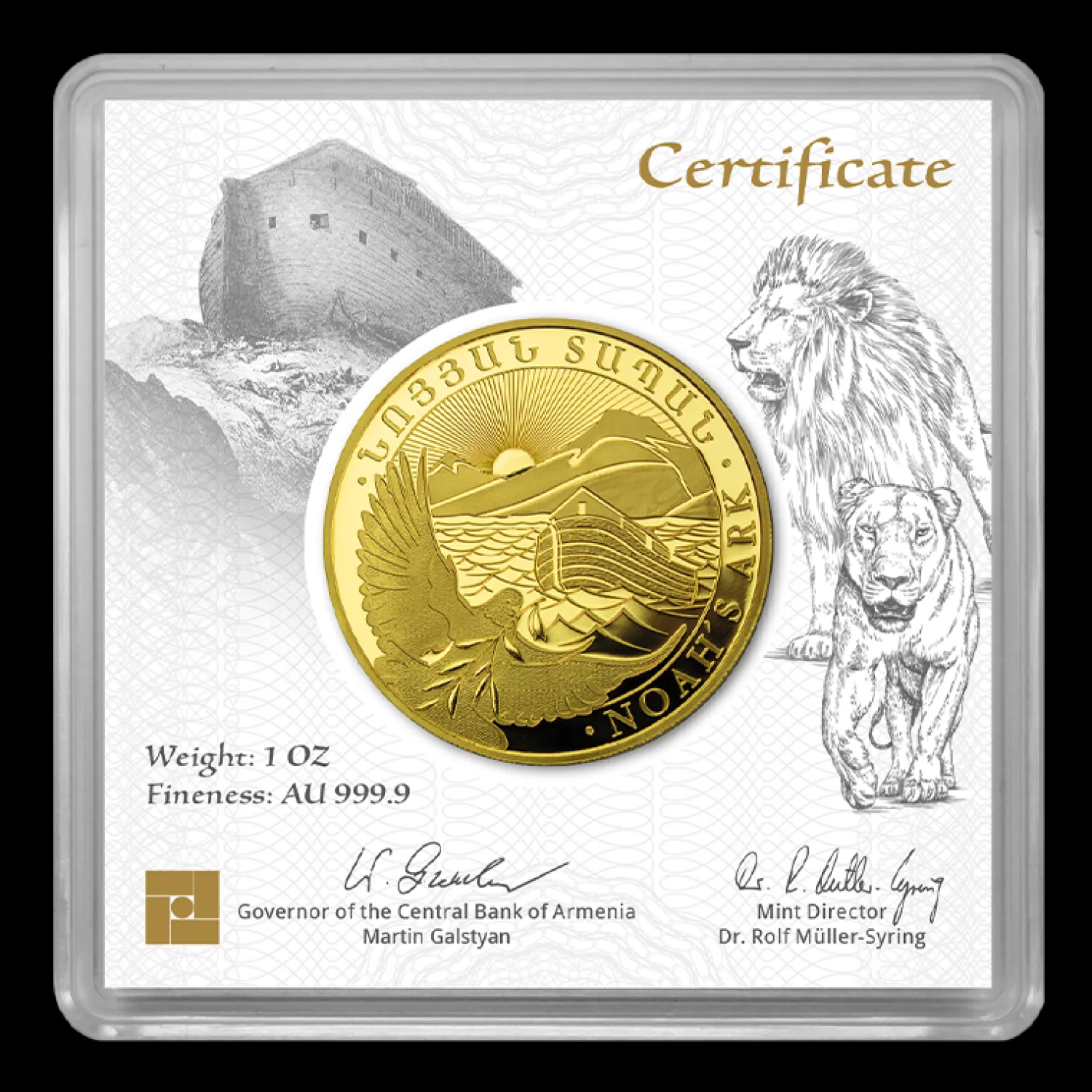 1 Unze Gold Arche Noah 2024 (Auflage: 25.000)-LEV Flash Sale