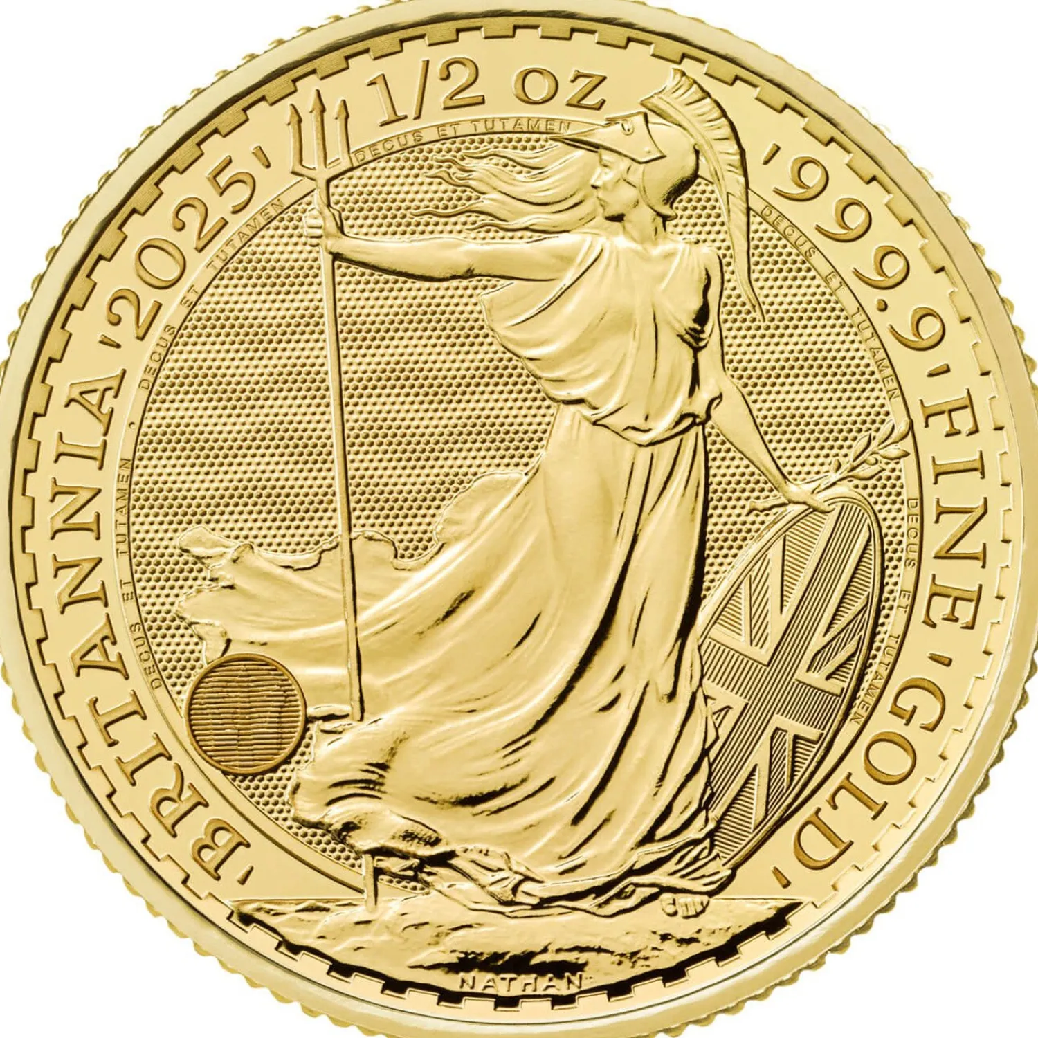 1/2 Unze Gold Britannia 2025 (Charles III.)-Royal Mint: The British Royal Mint Best Sale