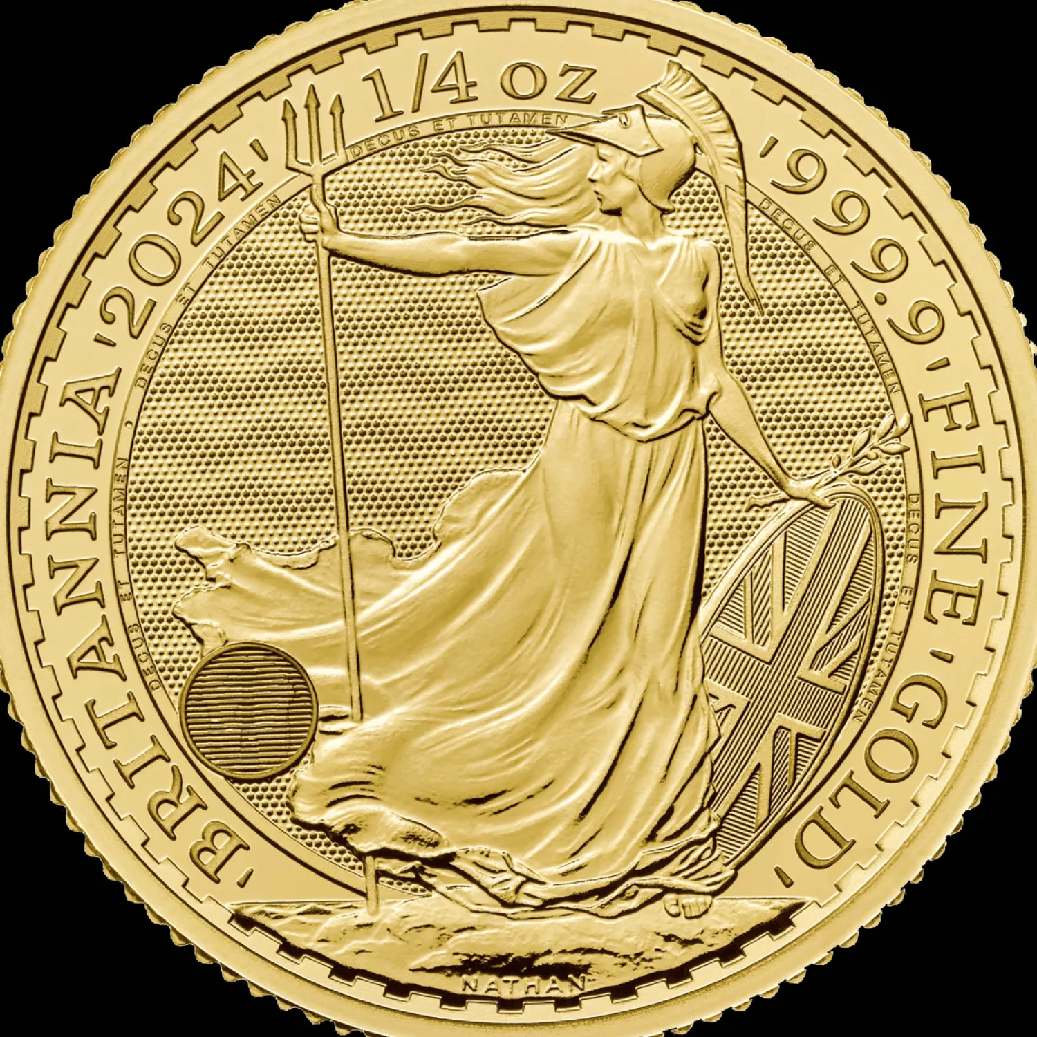 1/4 Unze Gold Britannia 2024 (Charles III.)-Royal Mint: The British Royal Mint Shop