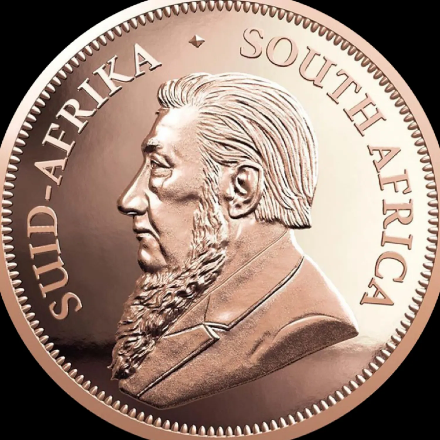 1 Unze Gold Krügerrand 2022 PP (Auflage: 1.000 | Polierte Platte)-Rand Refinery Store