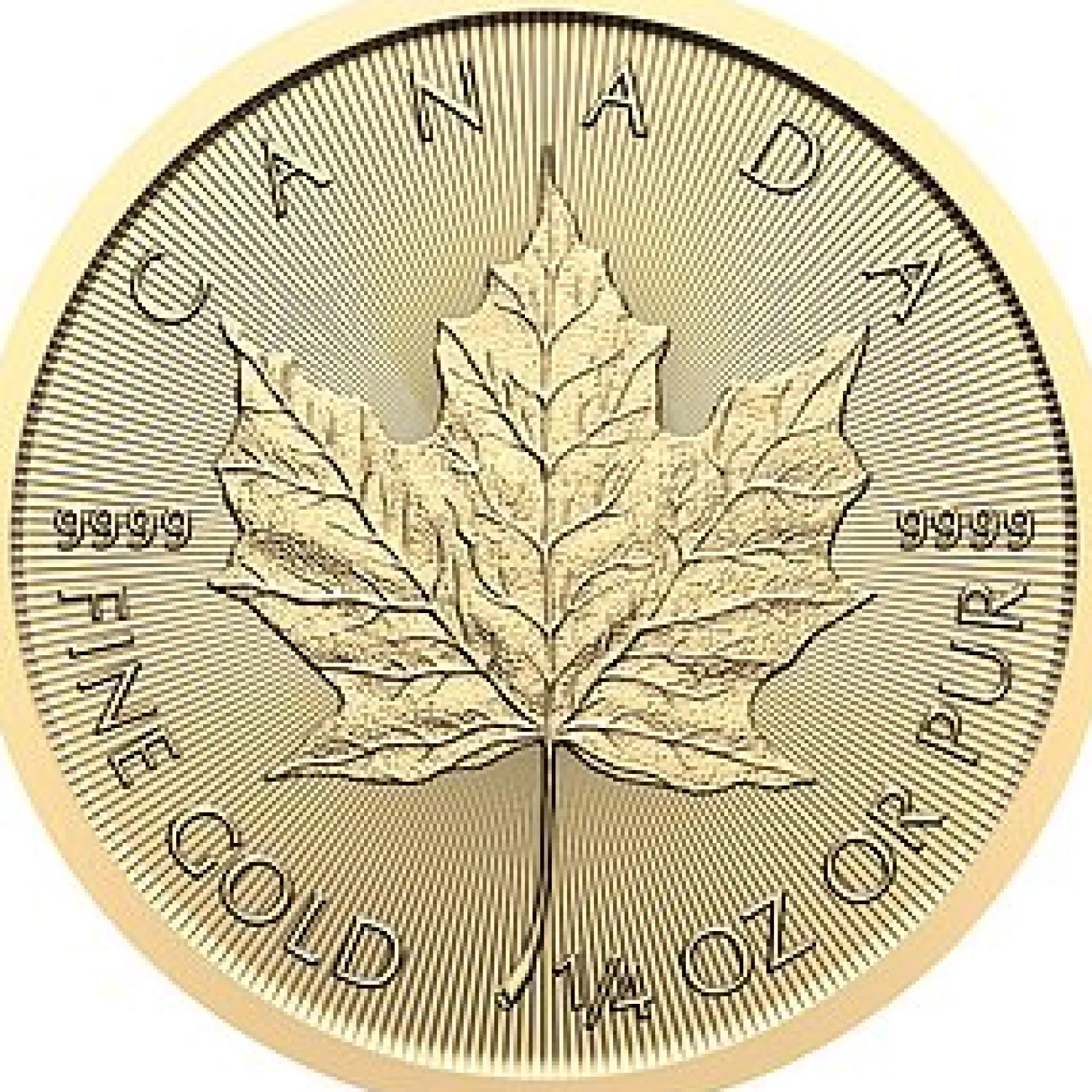 1/4 Unze Gold Maple Leaf 2024-Royal Canadian Mint Online