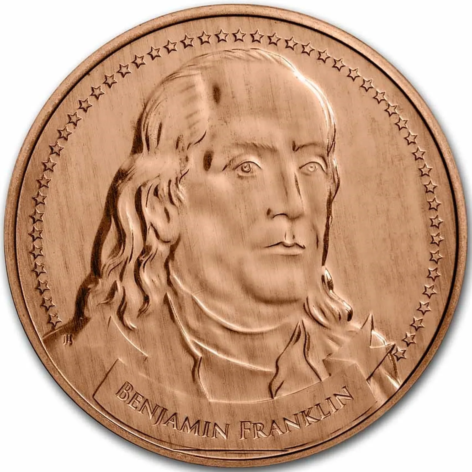 1 Unze Kupfermünze Founders of Liberty: Franklin-Diverse Cheap