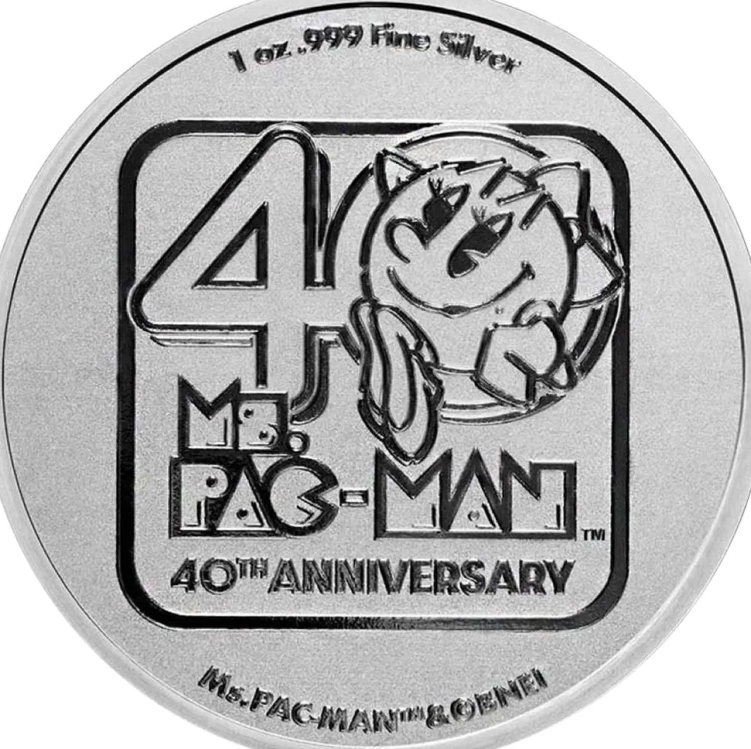 1 Unze Silber 40 Jahre Ms. Pacman 2021 (Auflage: 20.000)-Diverse Cheap