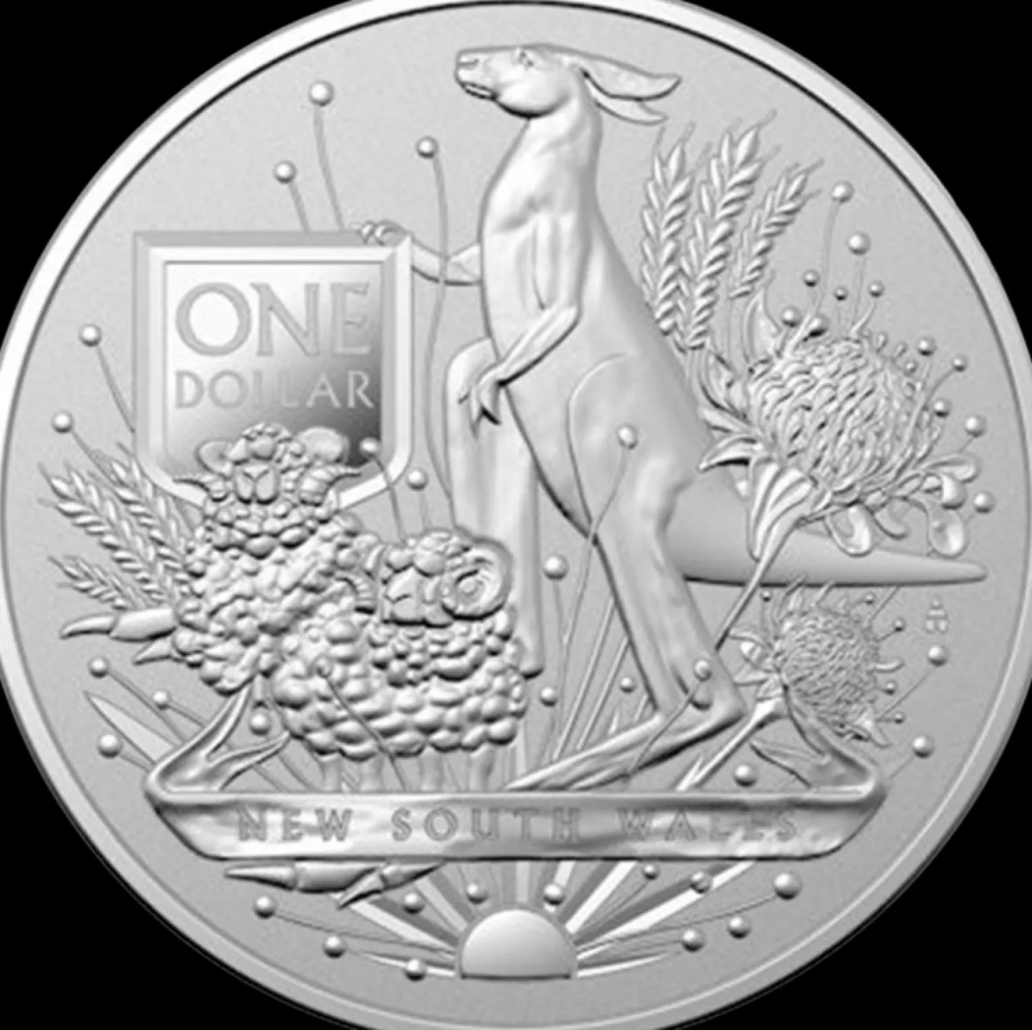 1 Unze Silber Coat of Arms Australien 2022 Australiens Wappen (Auflage: 50.000)-The Royal Australian Mint Hot