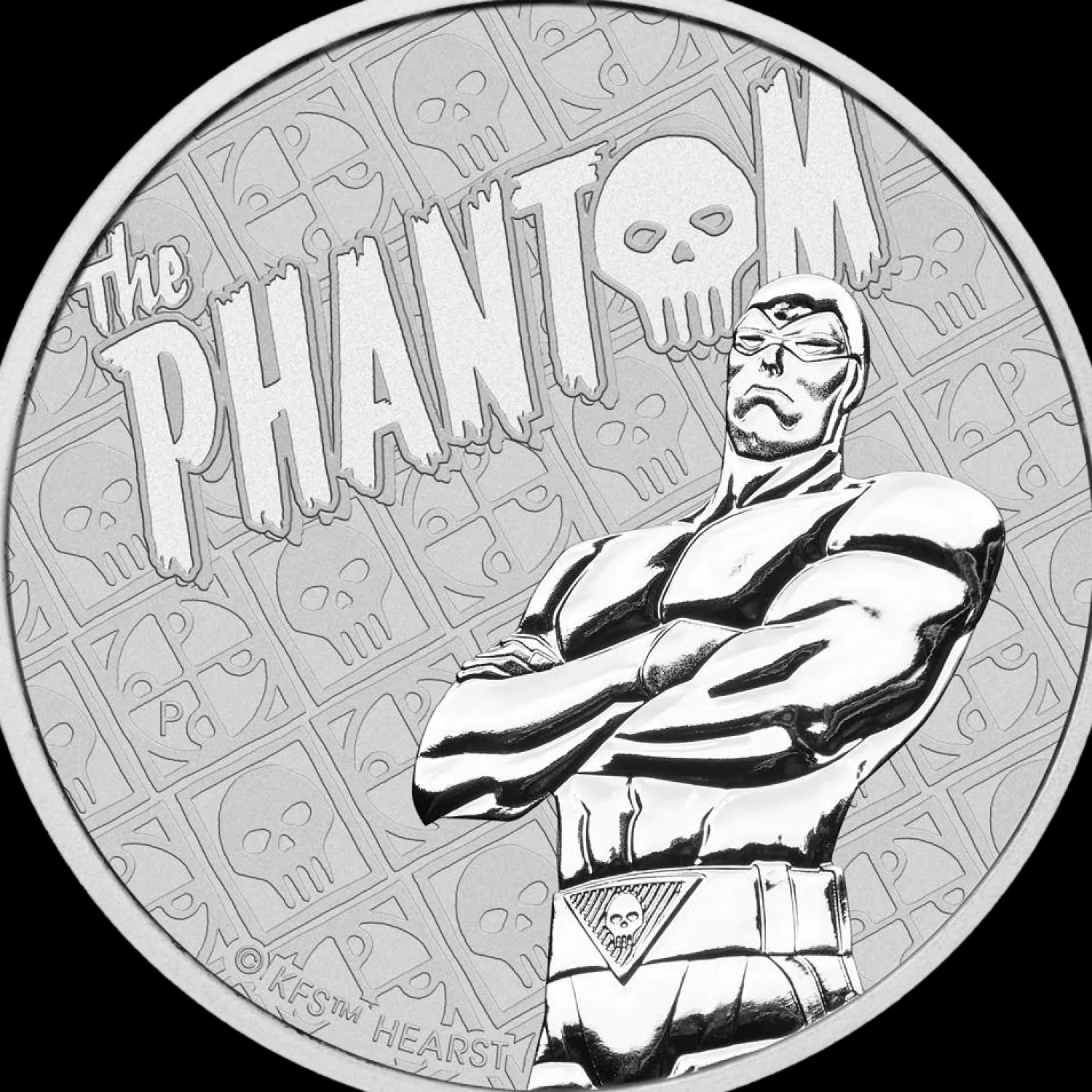 1 Unze Silber Das Phantom 2022 (Auflage: 24.000)-Perth Mint Discount