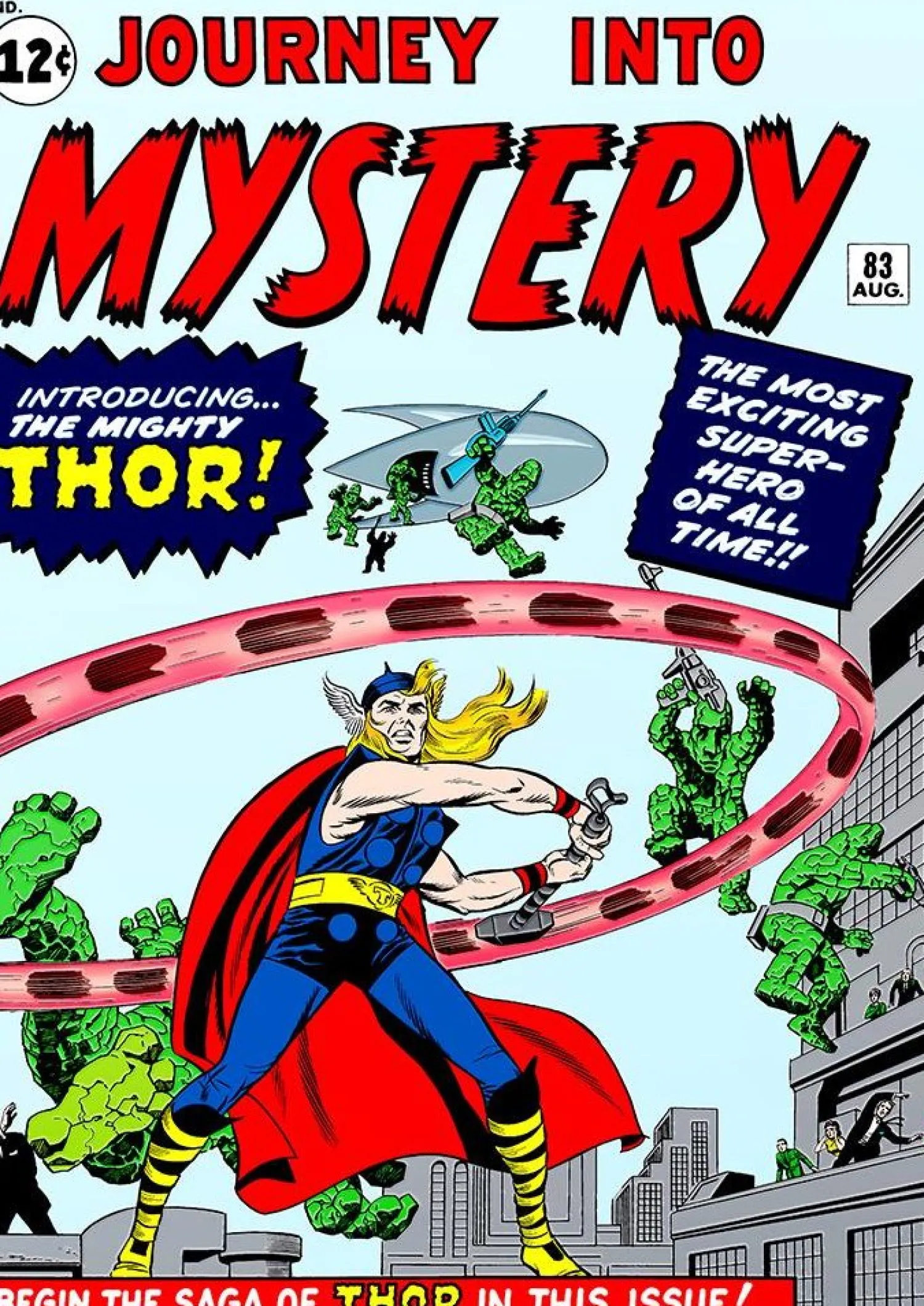 1 Unze Silber Marvel Journey into Mystery Thor Comix 2023 PP (Auflage: 5.000 | coloriert | Polierte Platte)-New Zealand Mint New
