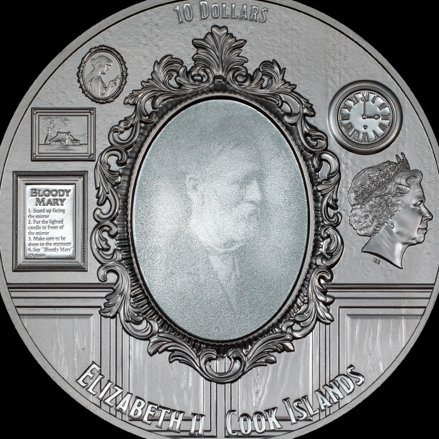 2 Unze Silber Most Haunted Places The Stanley 2023 The HR (Auflage: 1.909 | Ultra High Relief-B.H. Mayer Fashion