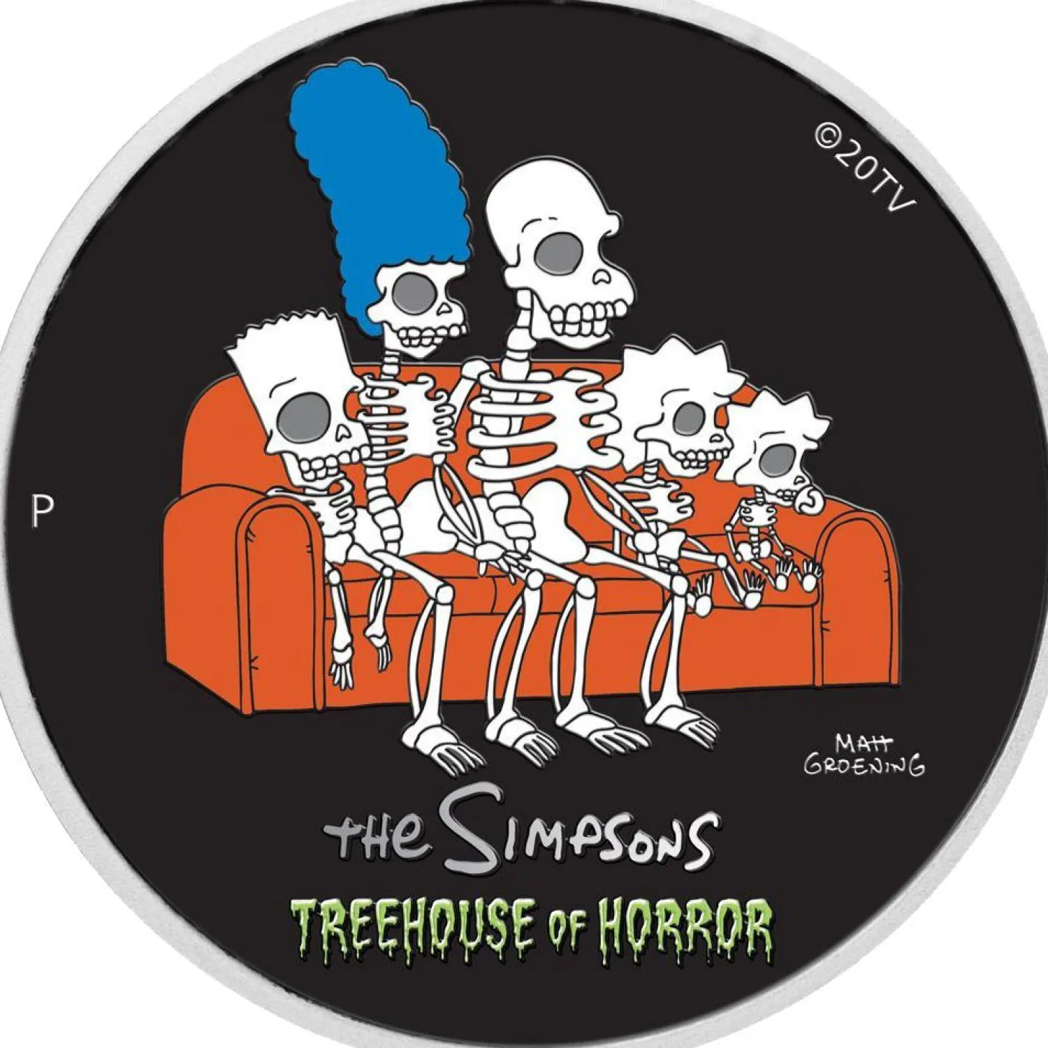 1 Unze Silber Simpsons – Treehouse of Horror 2022 (Auflage: 5.000 | Polierte Platte)-Perth Mint Sale